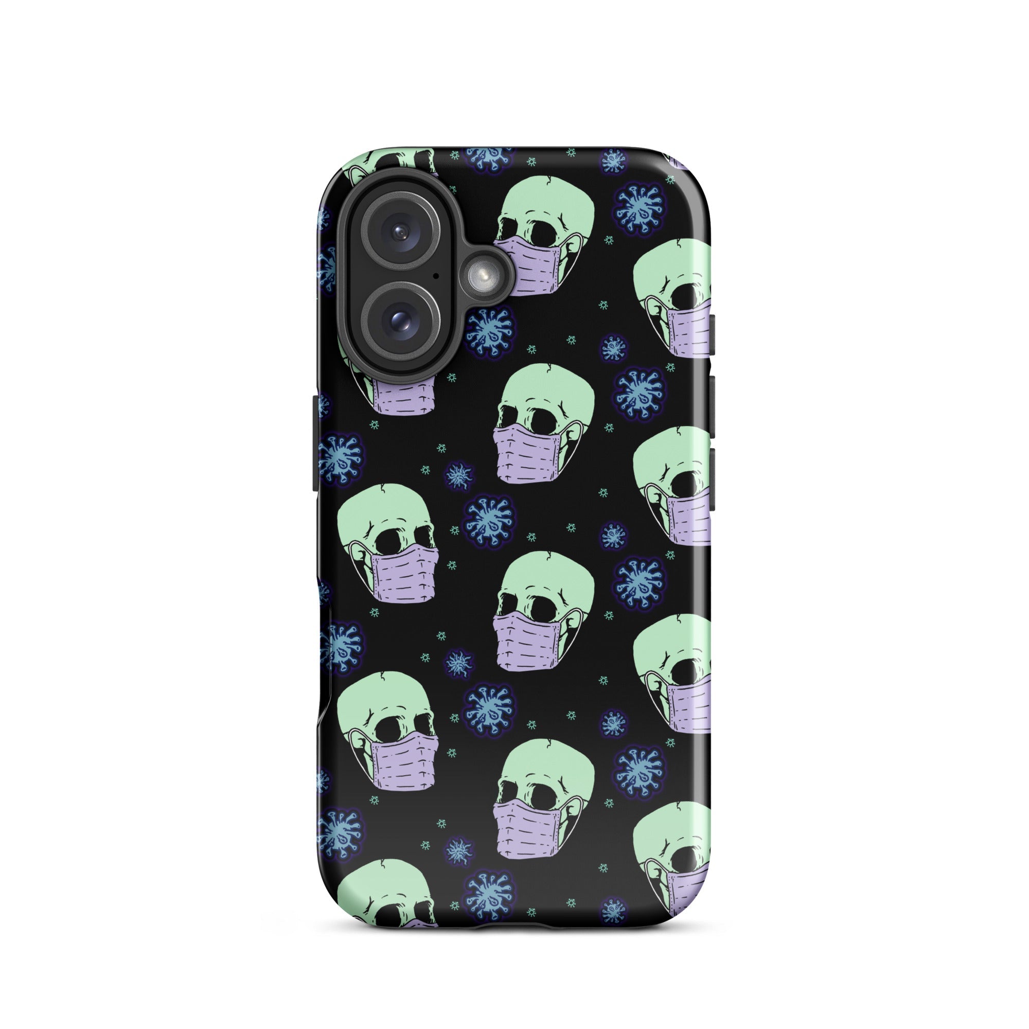 Murder Apparel Virus Skull iPhone Case