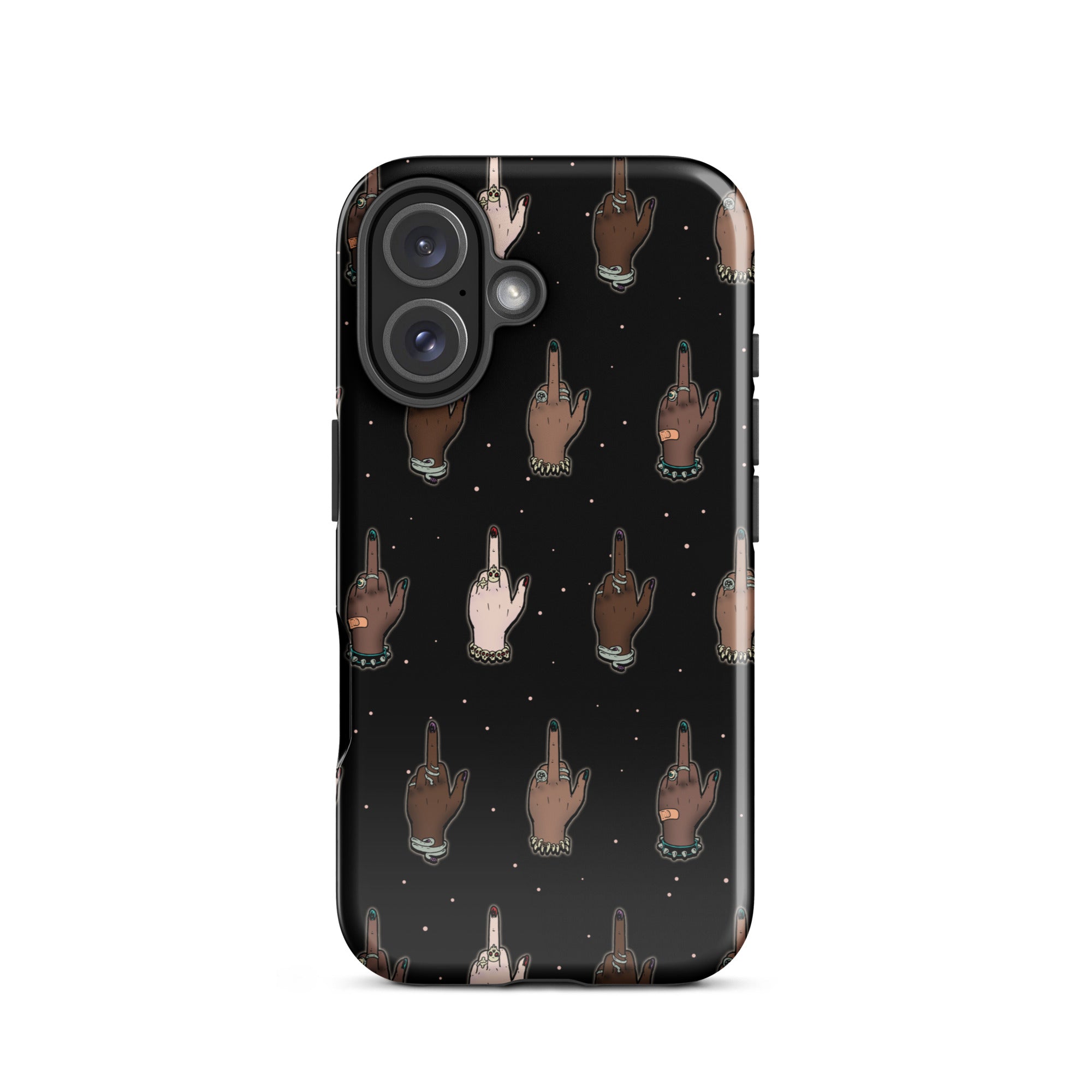 Murder Apparel Fuck Racism iPhone Case