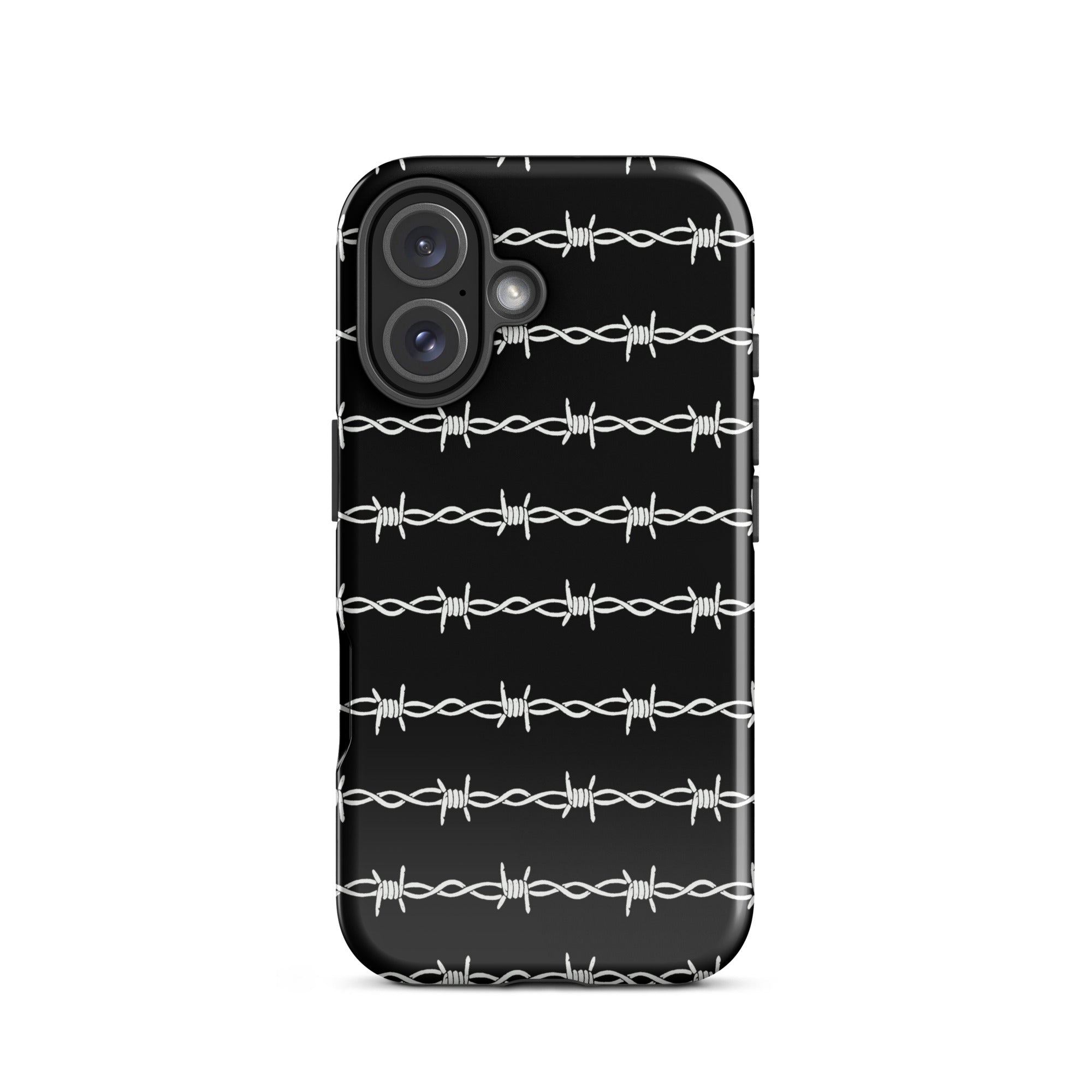 Murder Apparel Barbed Wire iPhone Case