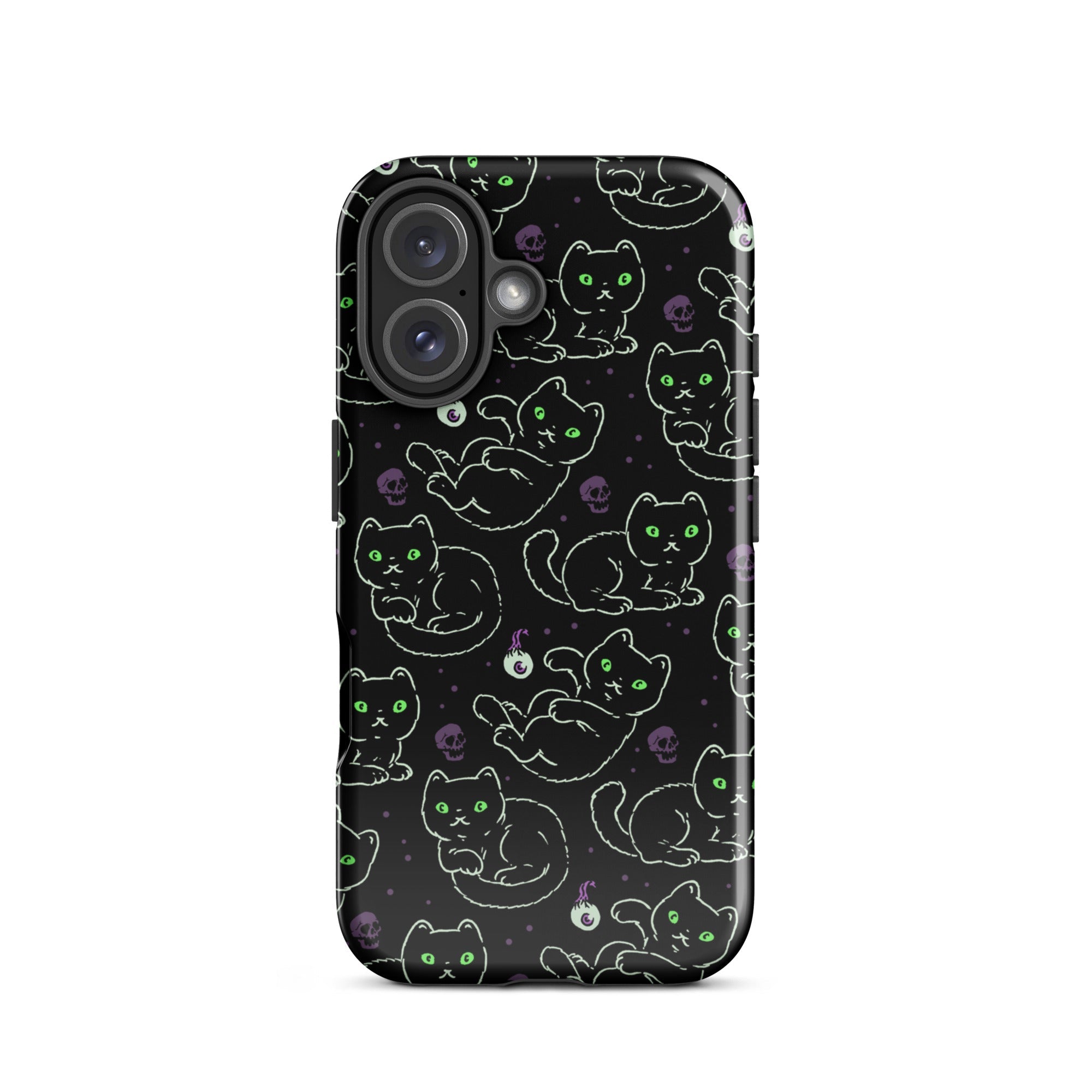 Murder Apparel Black Cats iPhone Case