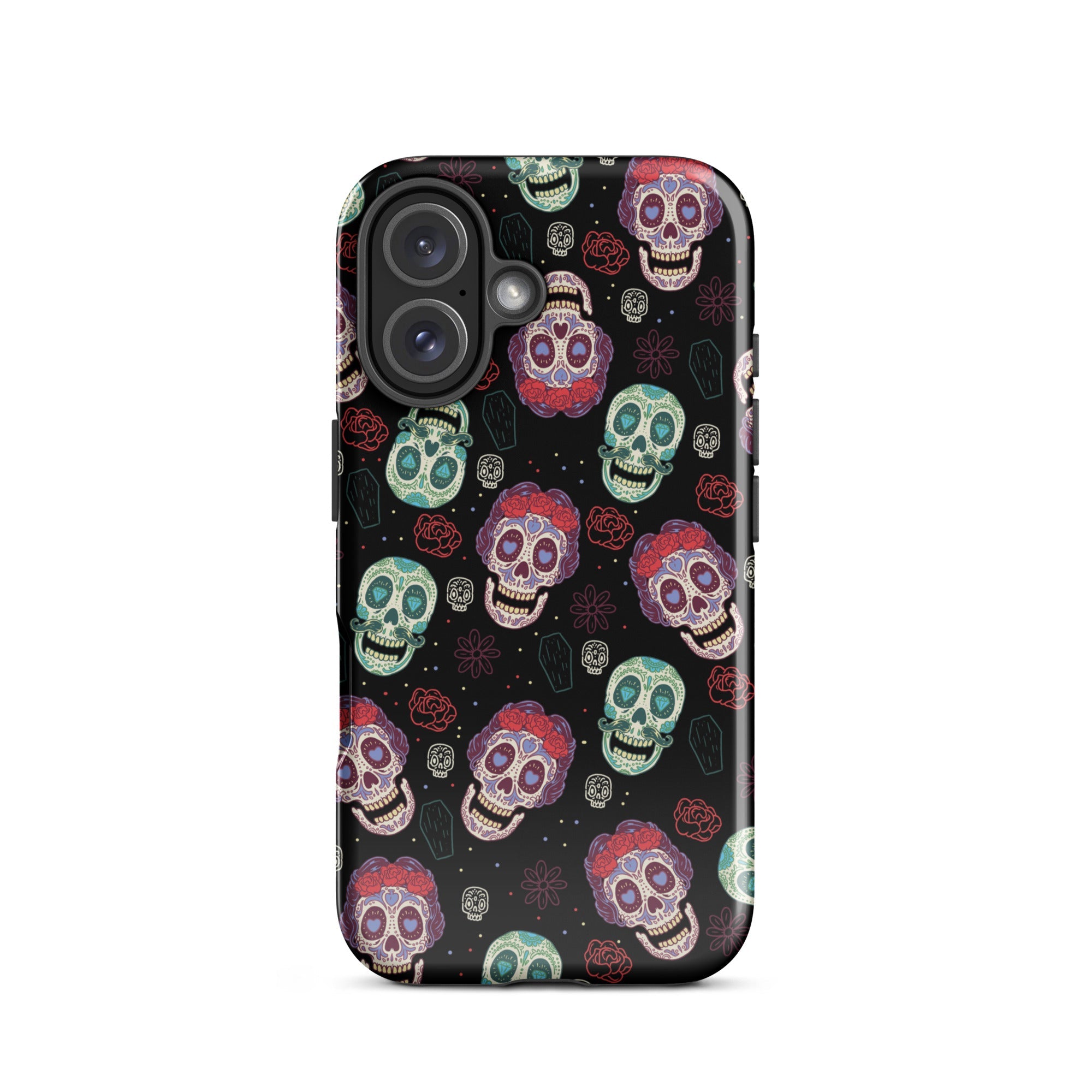 Murder Apparel Sugar Skulls iPhone Case
