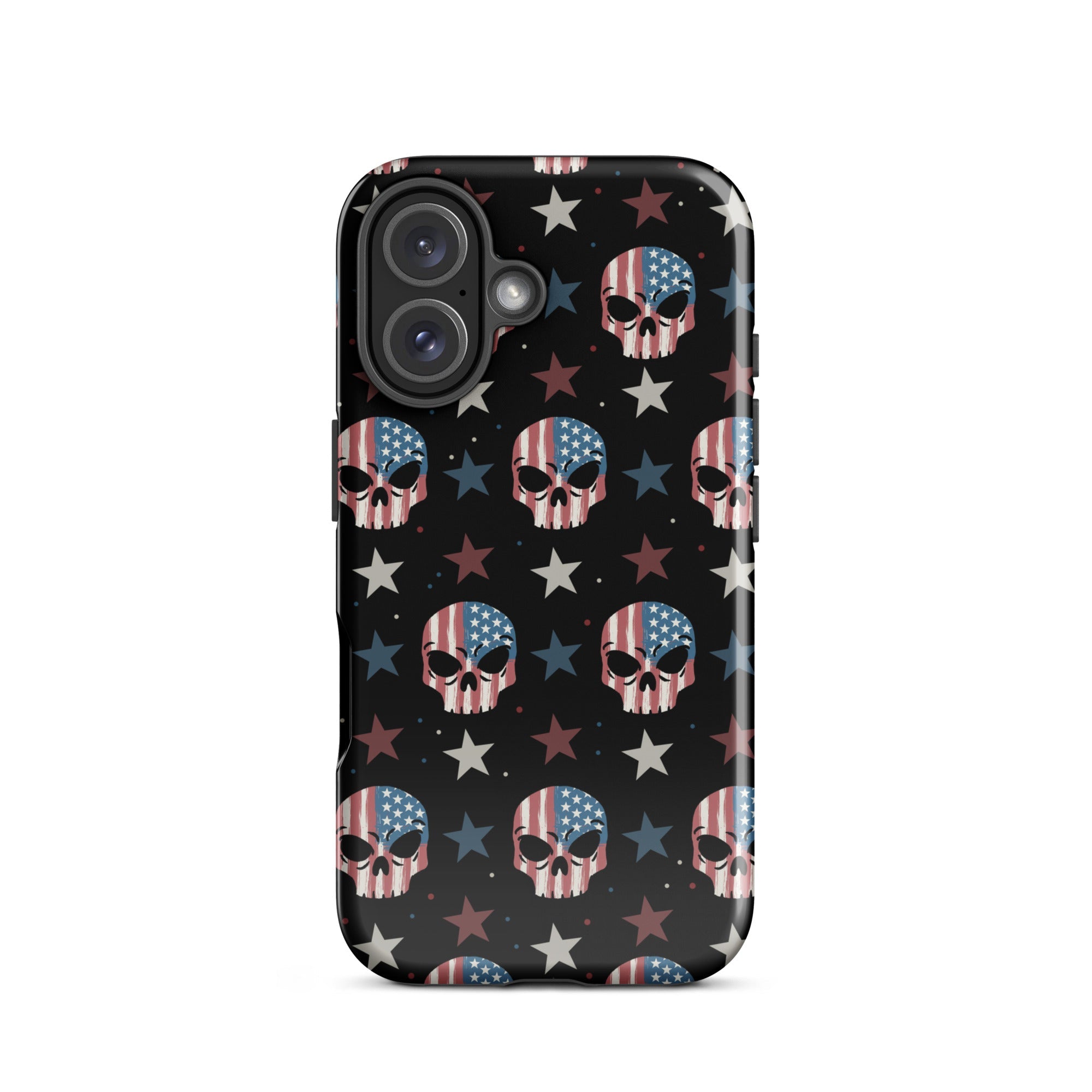 Murder Apparel USA Skull iPhone Case