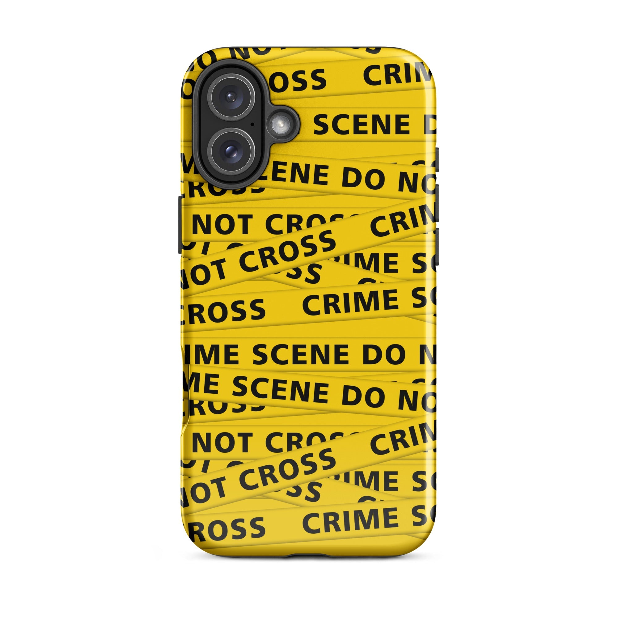 Murder Apparel Crime Scene iPhone Case