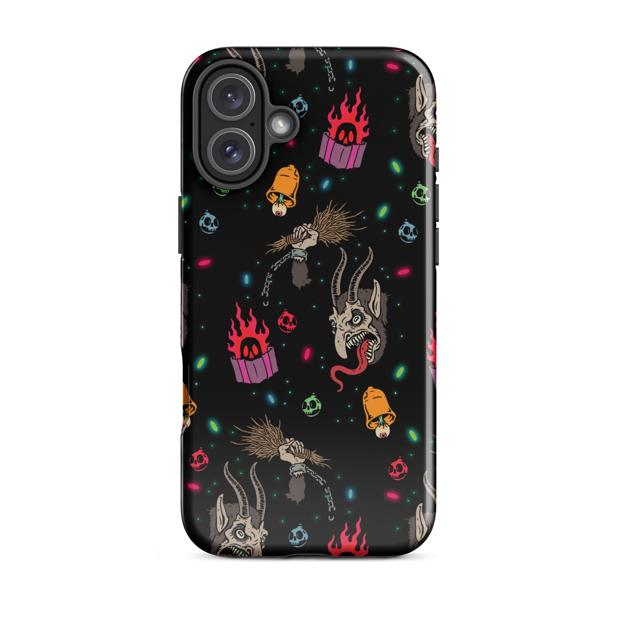 Murder Apparel Merry Krampus iPhone Case
