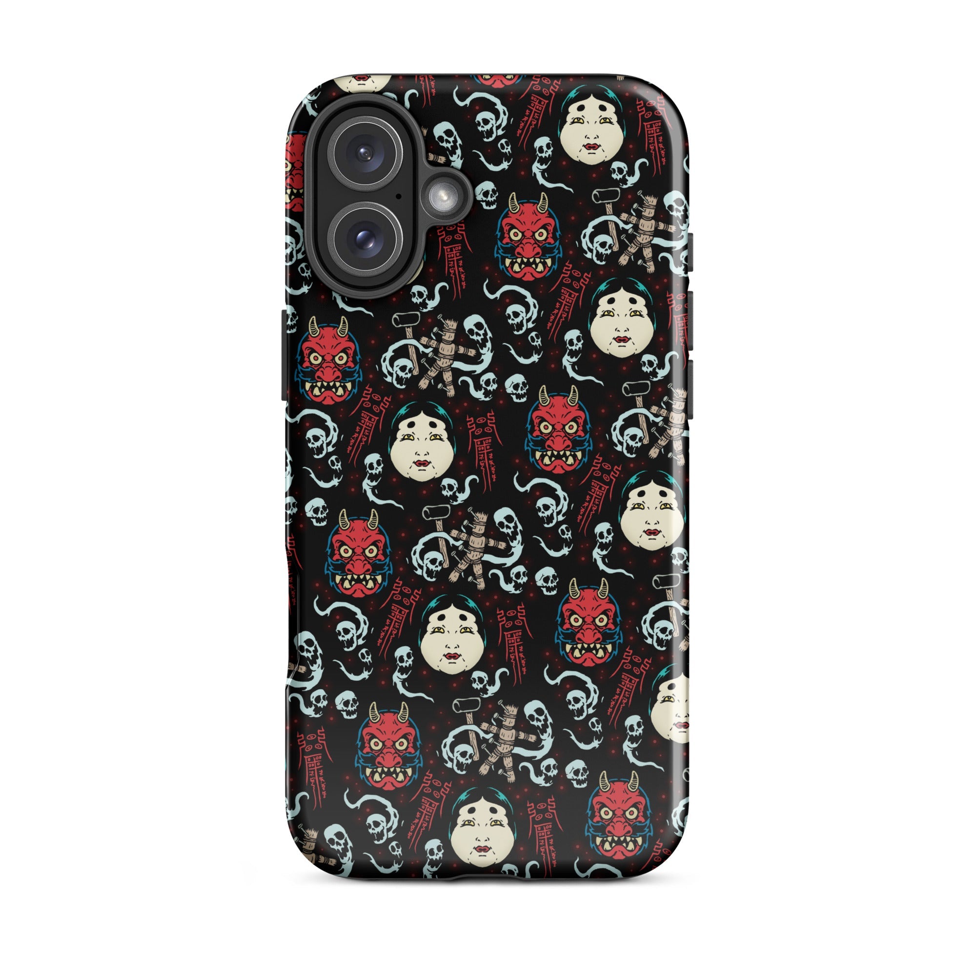 Murder Apparel Japanese Curse iPhone Case