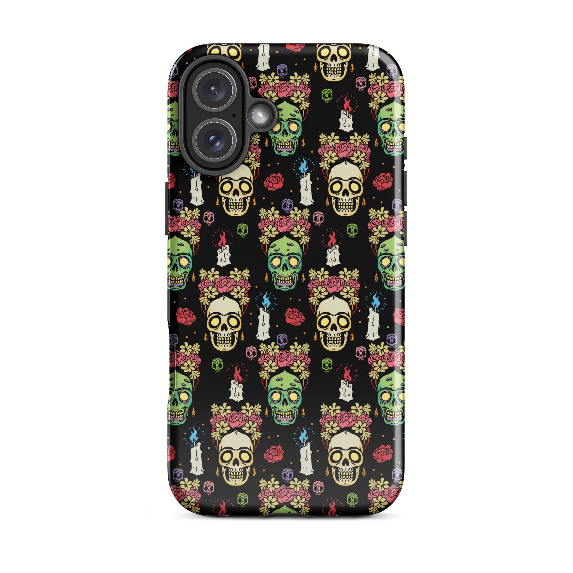 Murder Apparel Frida Kahlo Skull iPhone Case
