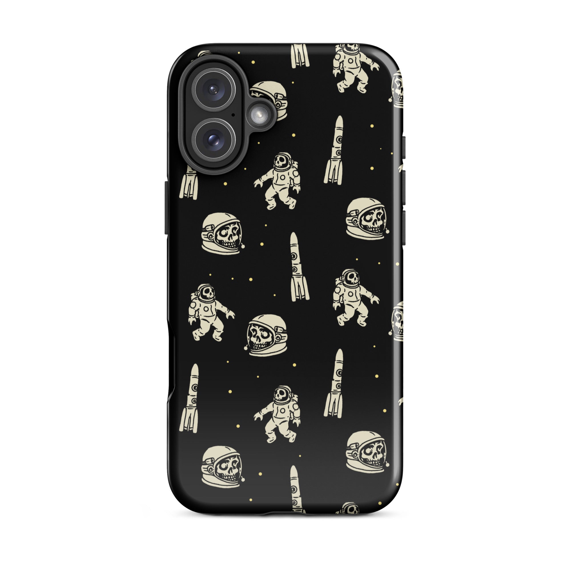 Murder Apparel Astronaut Skull iPhone Case