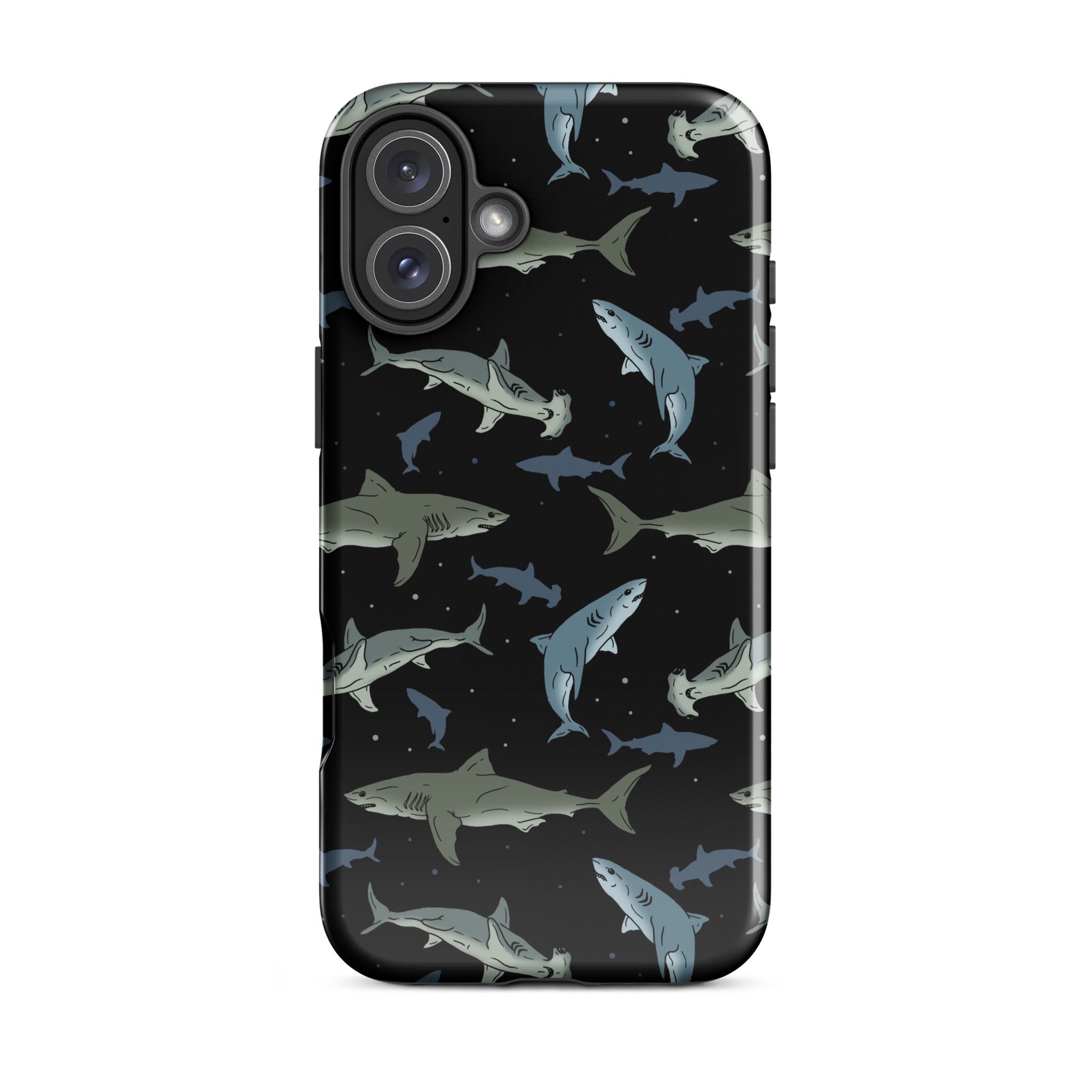 Murder Apparel Shark Infested iPhone Case