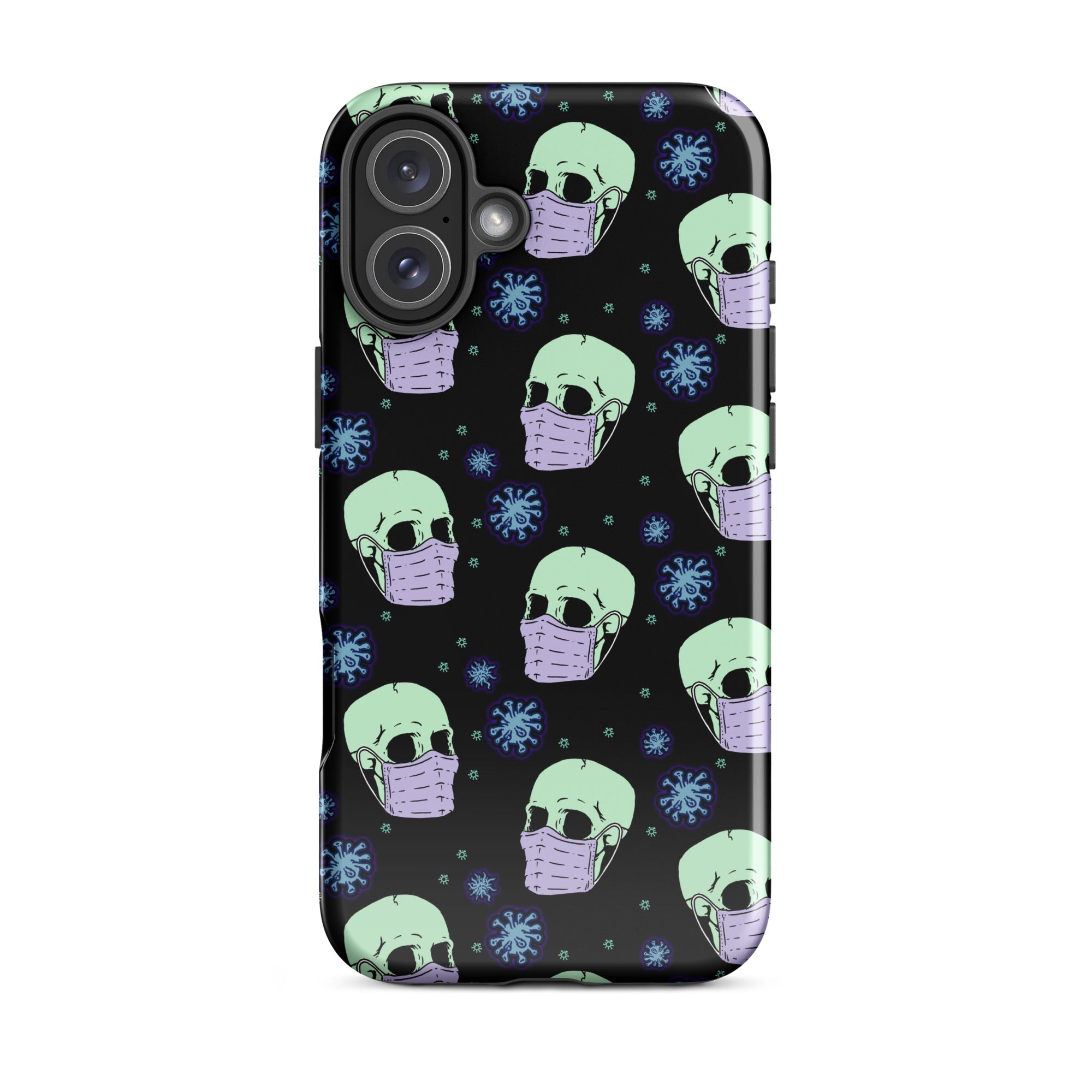 Murder Apparel Virus Skull iPhone Case