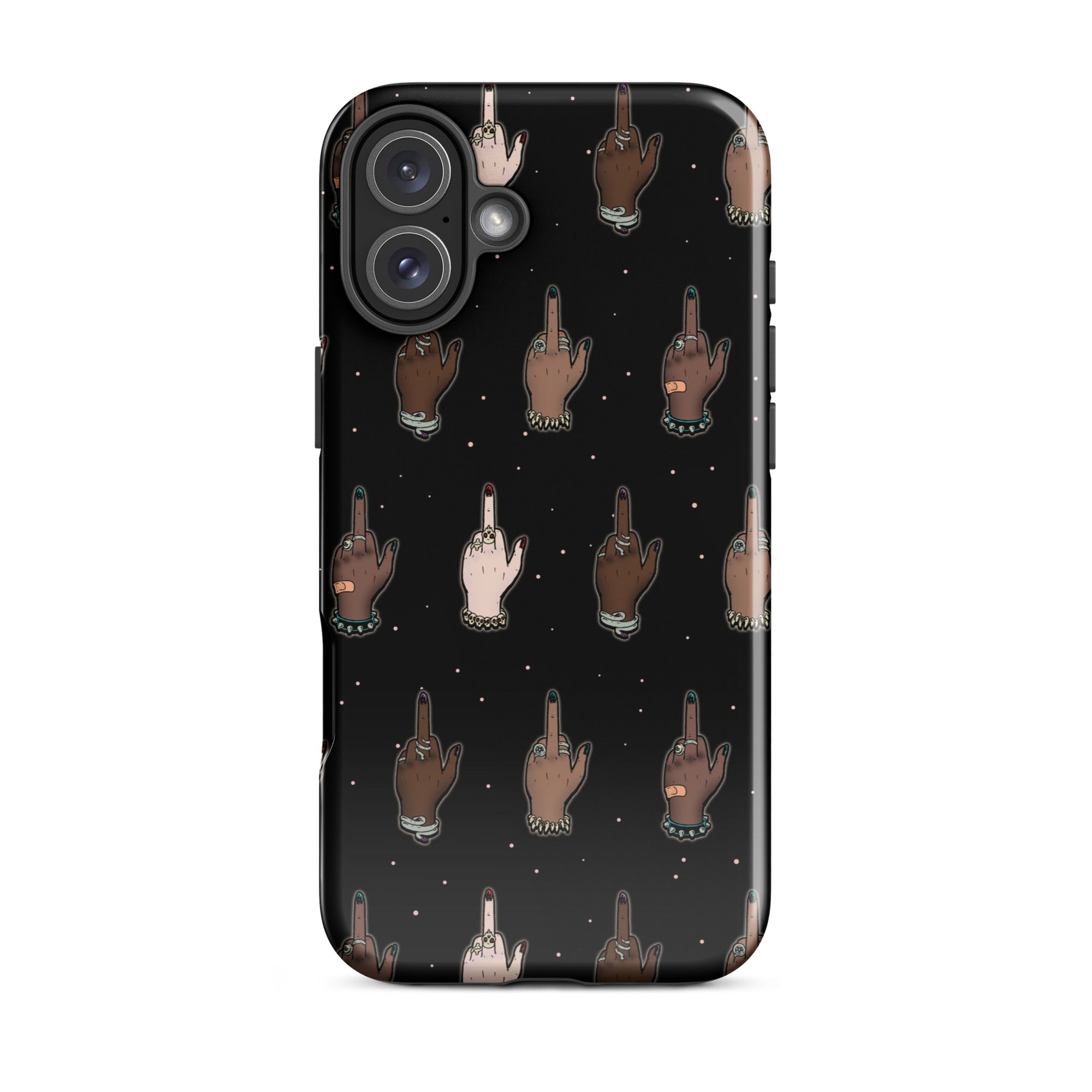 Murder Apparel Fuck Racism iPhone Case