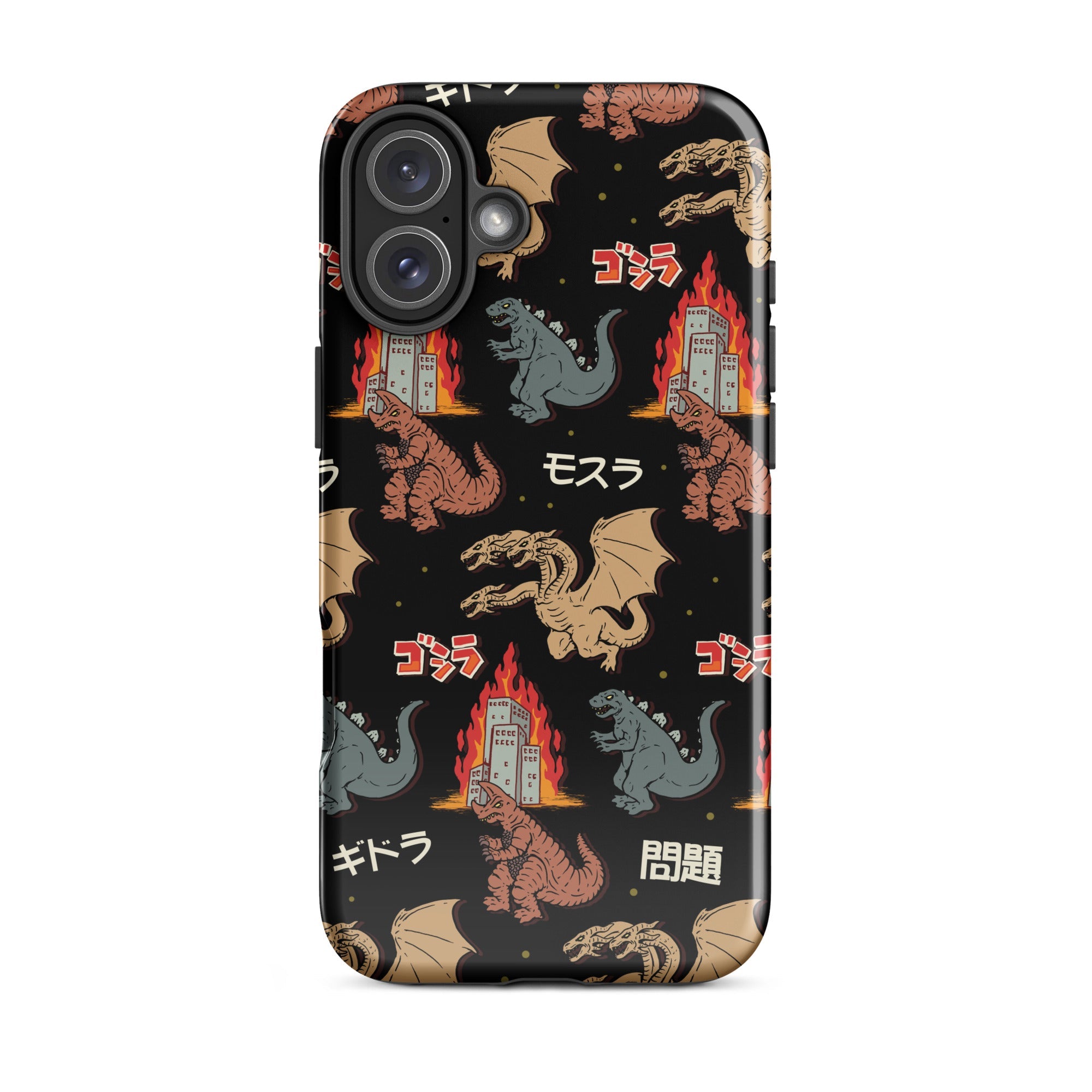Murder Apparel Godzilla And Friends iPhone Case