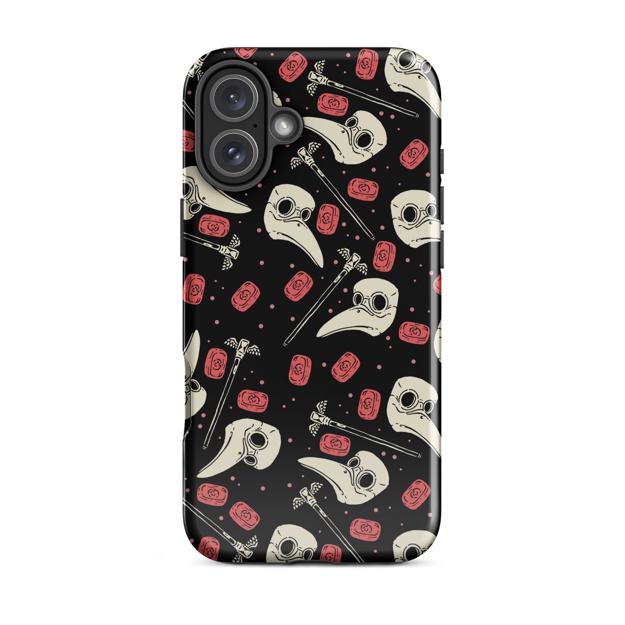 Murder Apparel Plague Doctor Soap iPhone Case