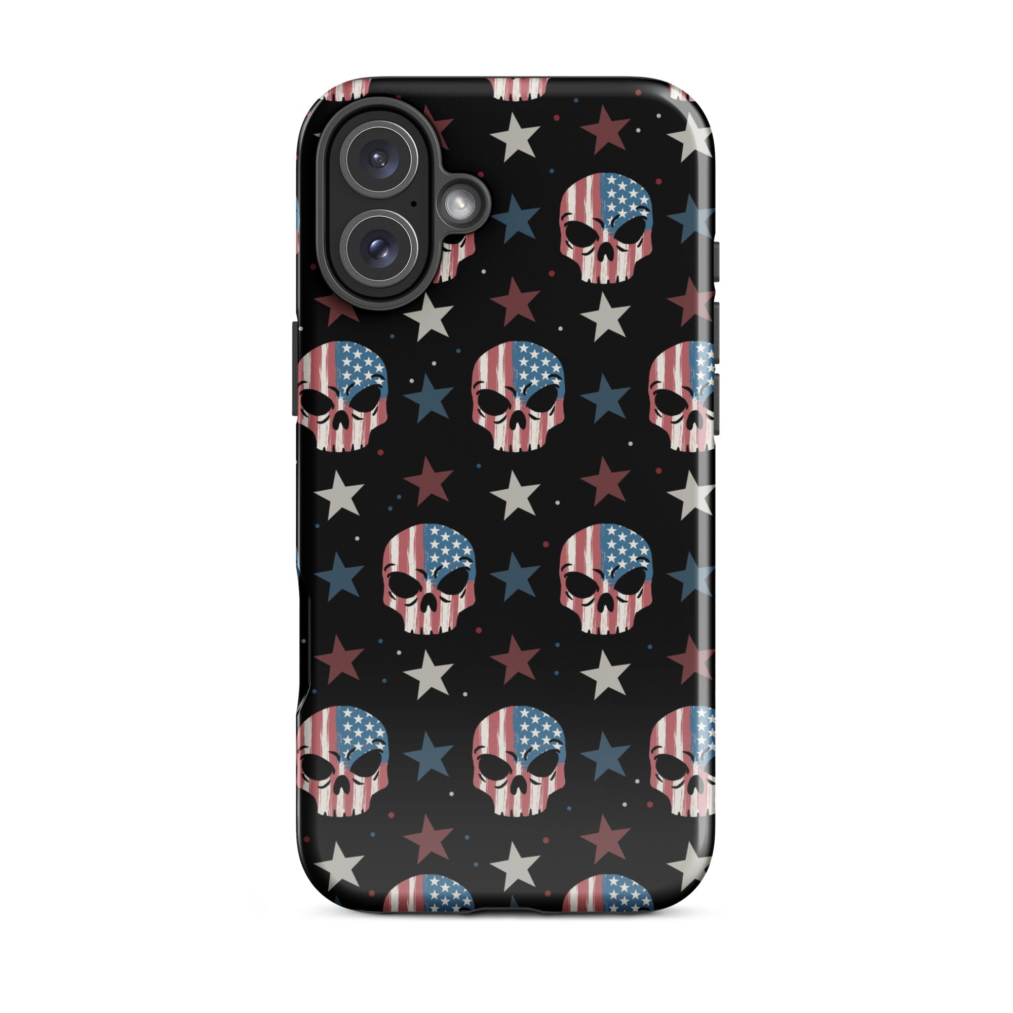 Murder Apparel USA Skull iPhone Case