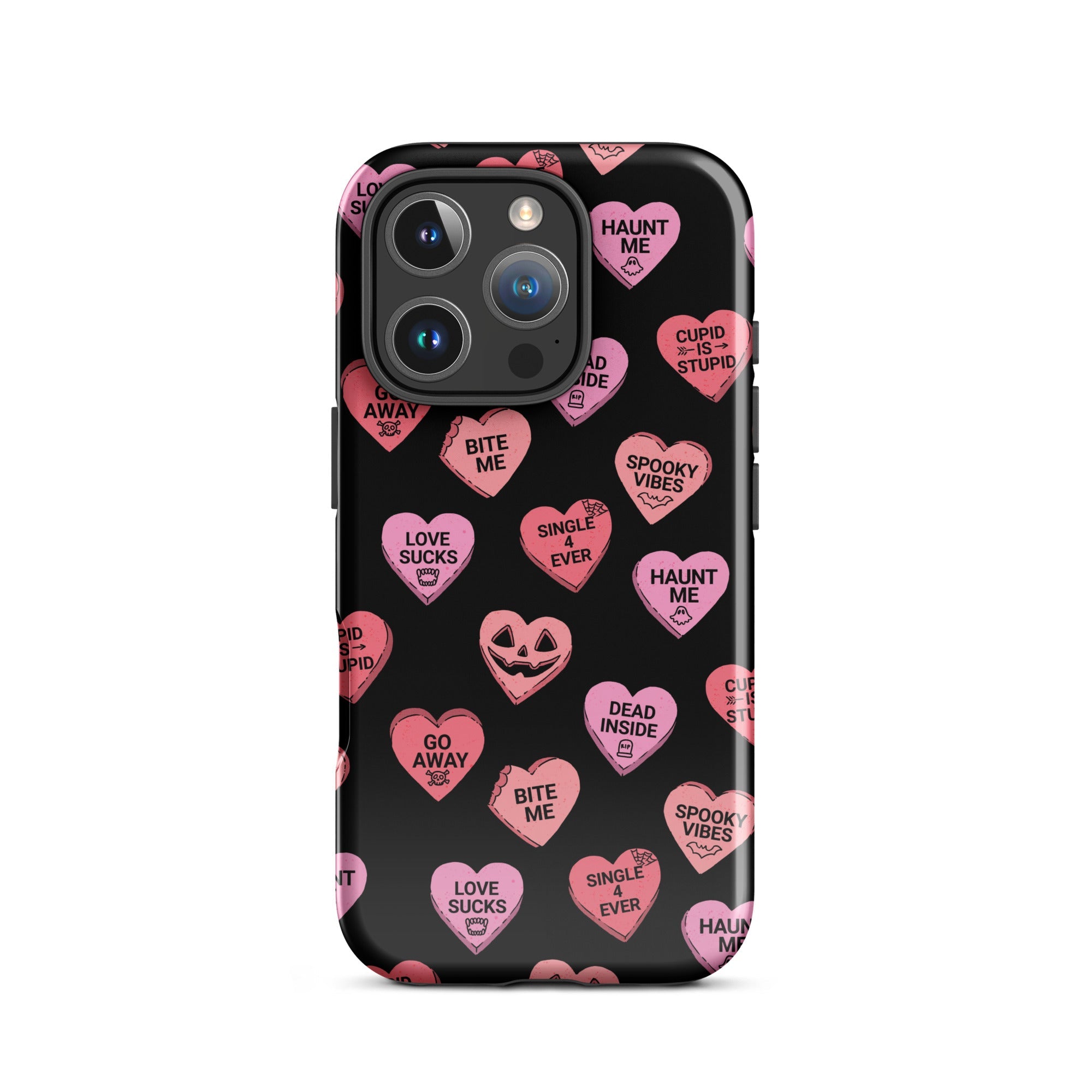 Murder Apparel Candy Hearts iPhone Case