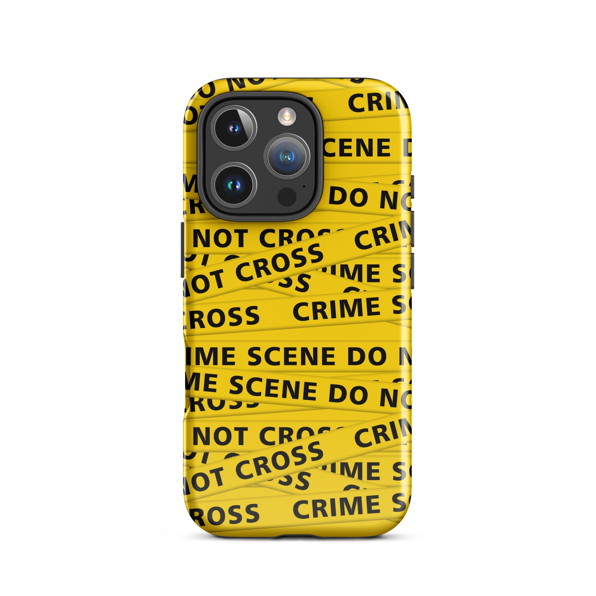 Murder Apparel Crime Scene iPhone Case