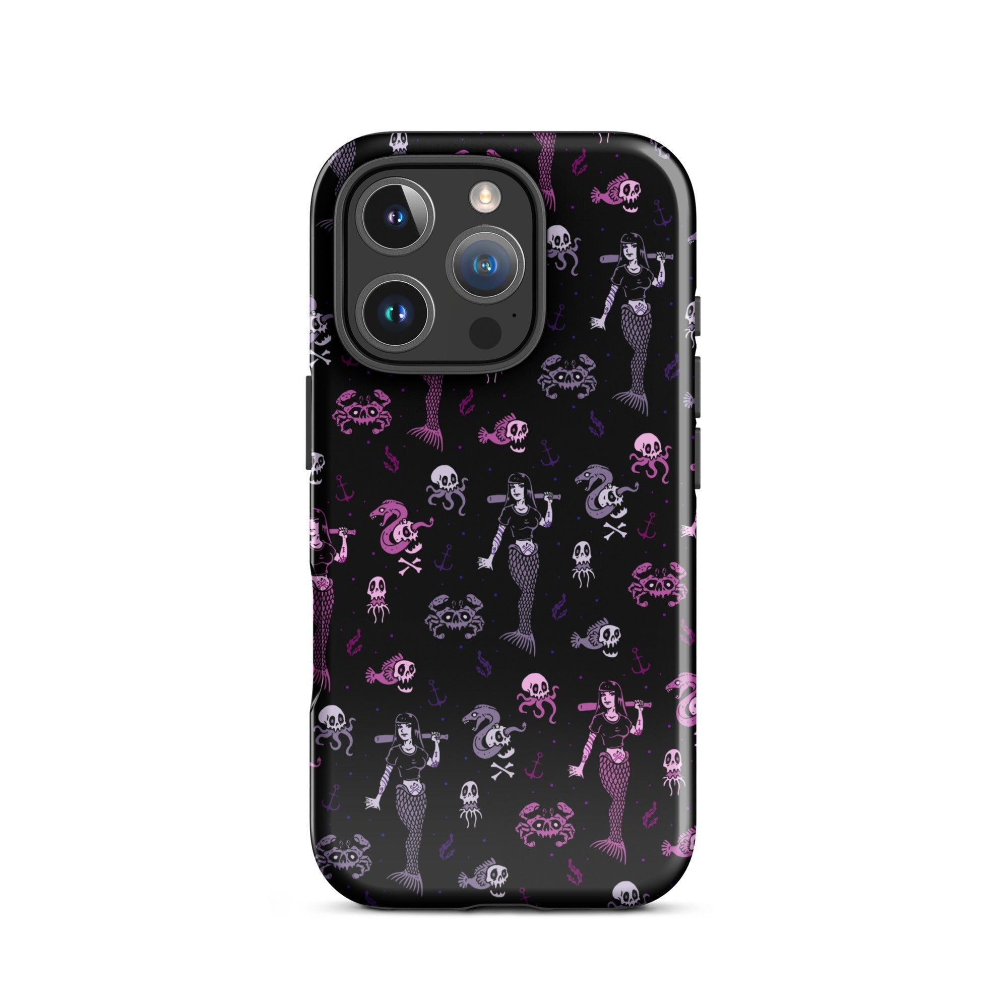 Murder Apparel Metal Mermaid iPhone Case