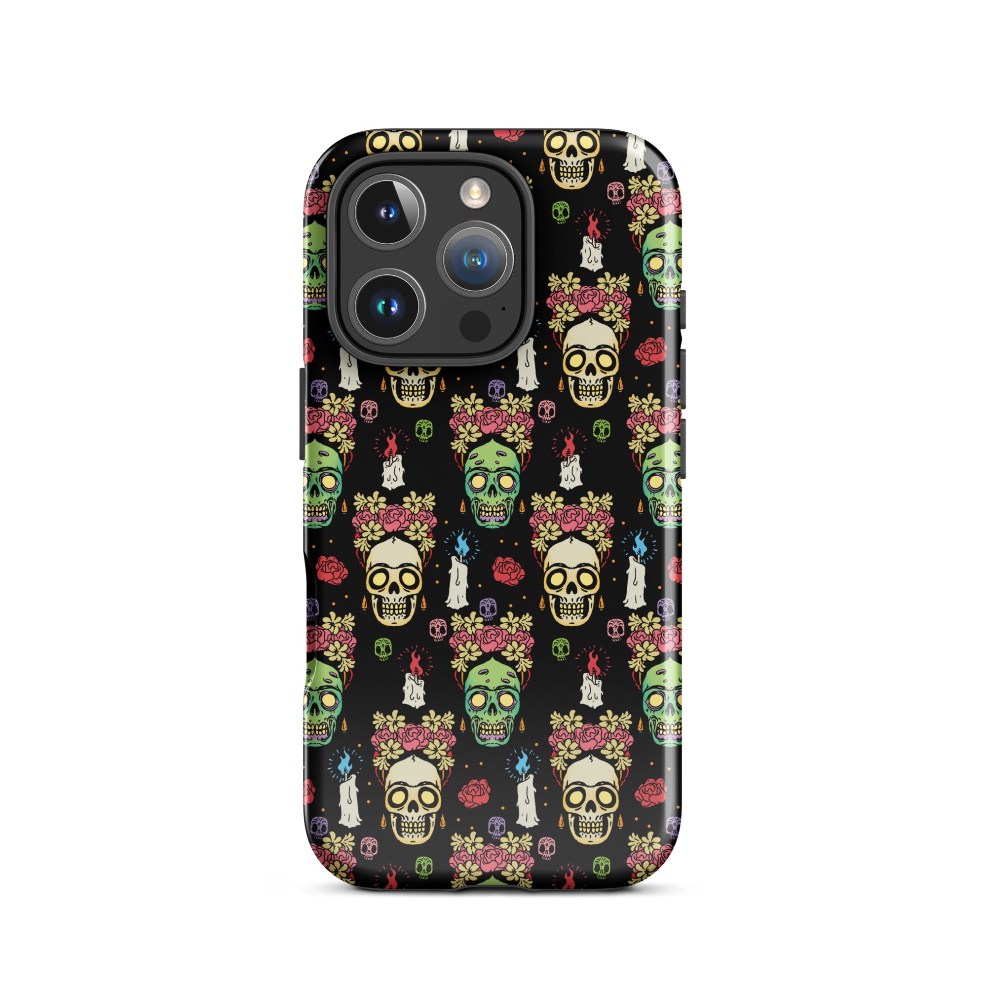 Murder Apparel Frida Kahlo Skull iPhone Case