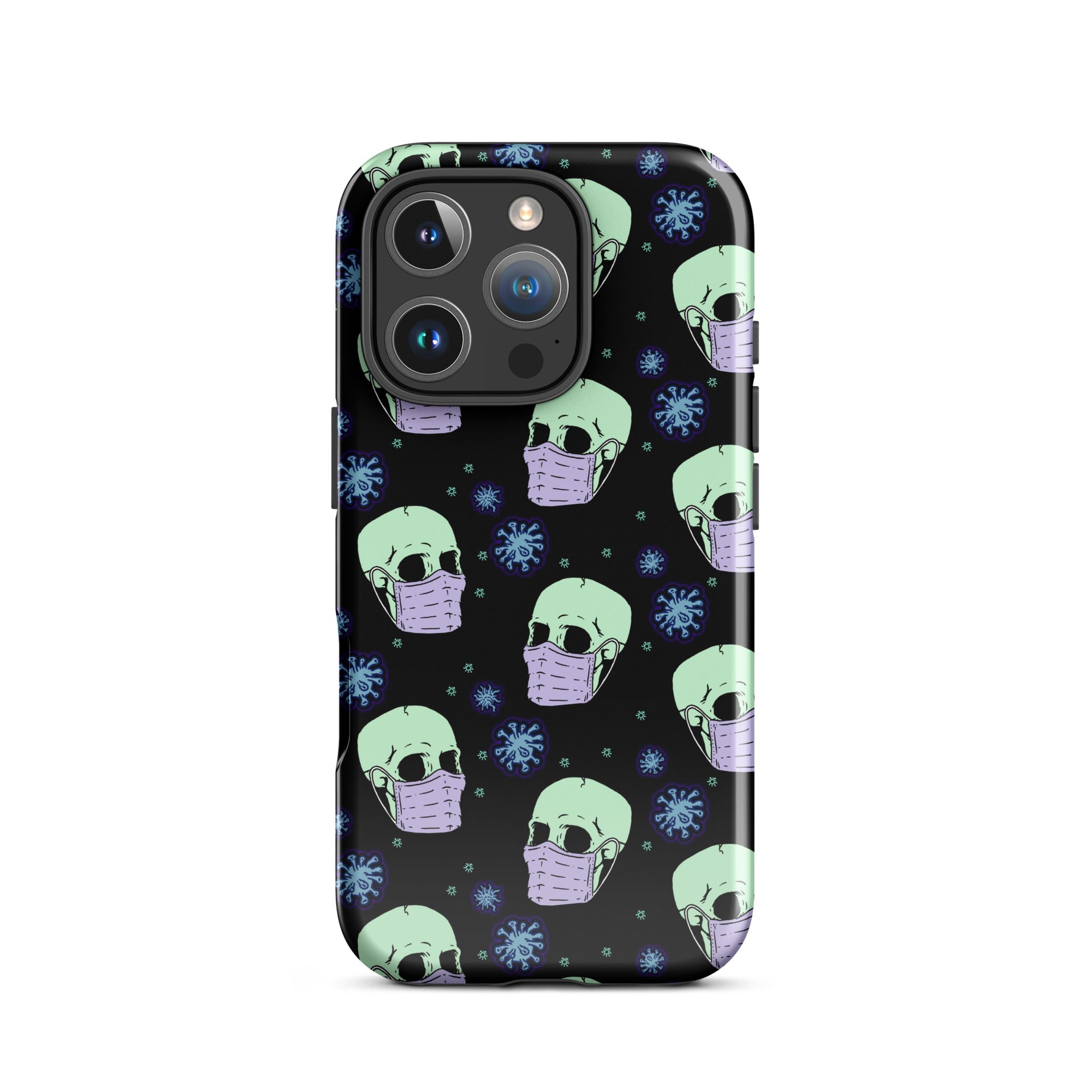 Murder Apparel Virus Skull iPhone Case