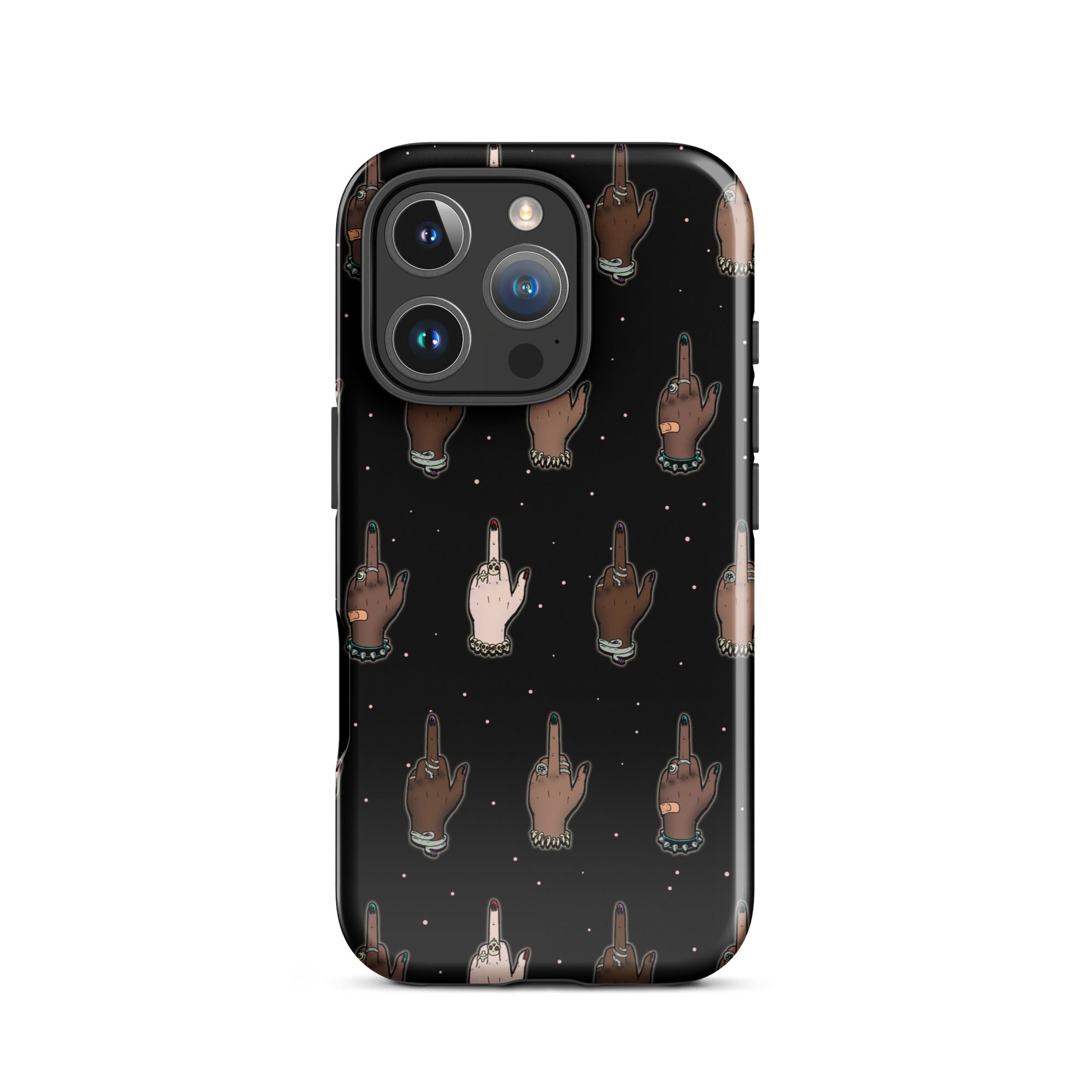 Murder Apparel Fuck Racism iPhone Case