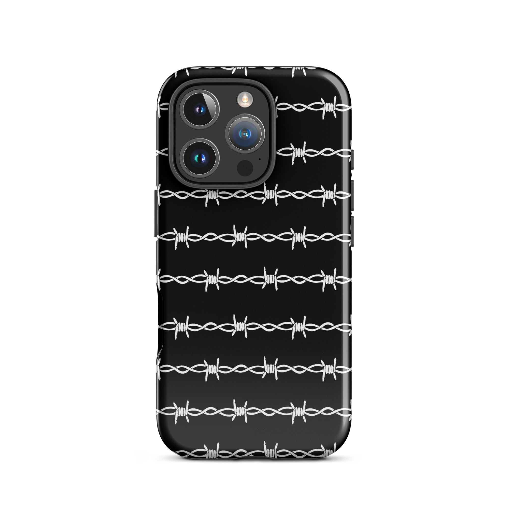 Murder Apparel Barbed Wire iPhone Case