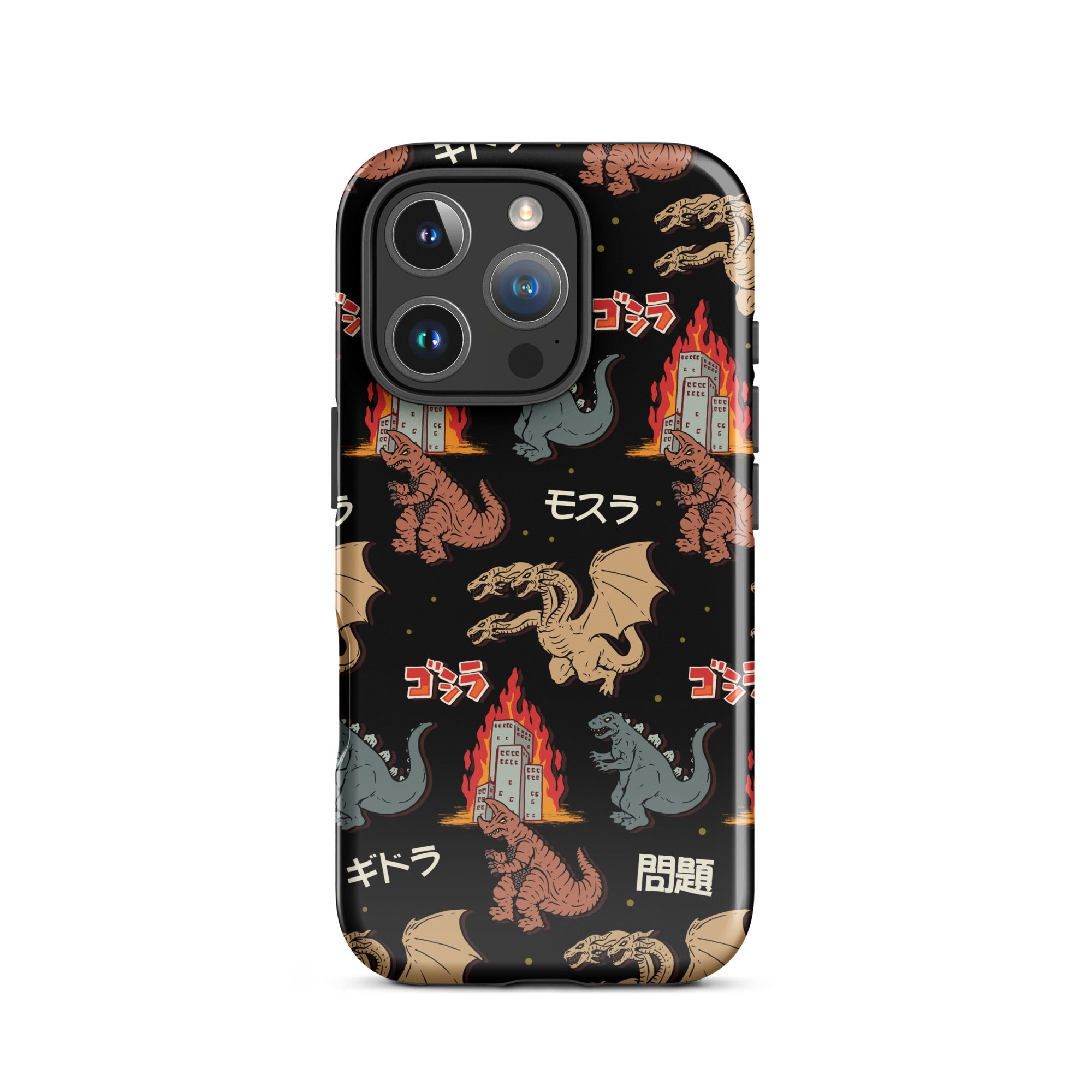 Murder Apparel Godzilla And Friends iPhone Case