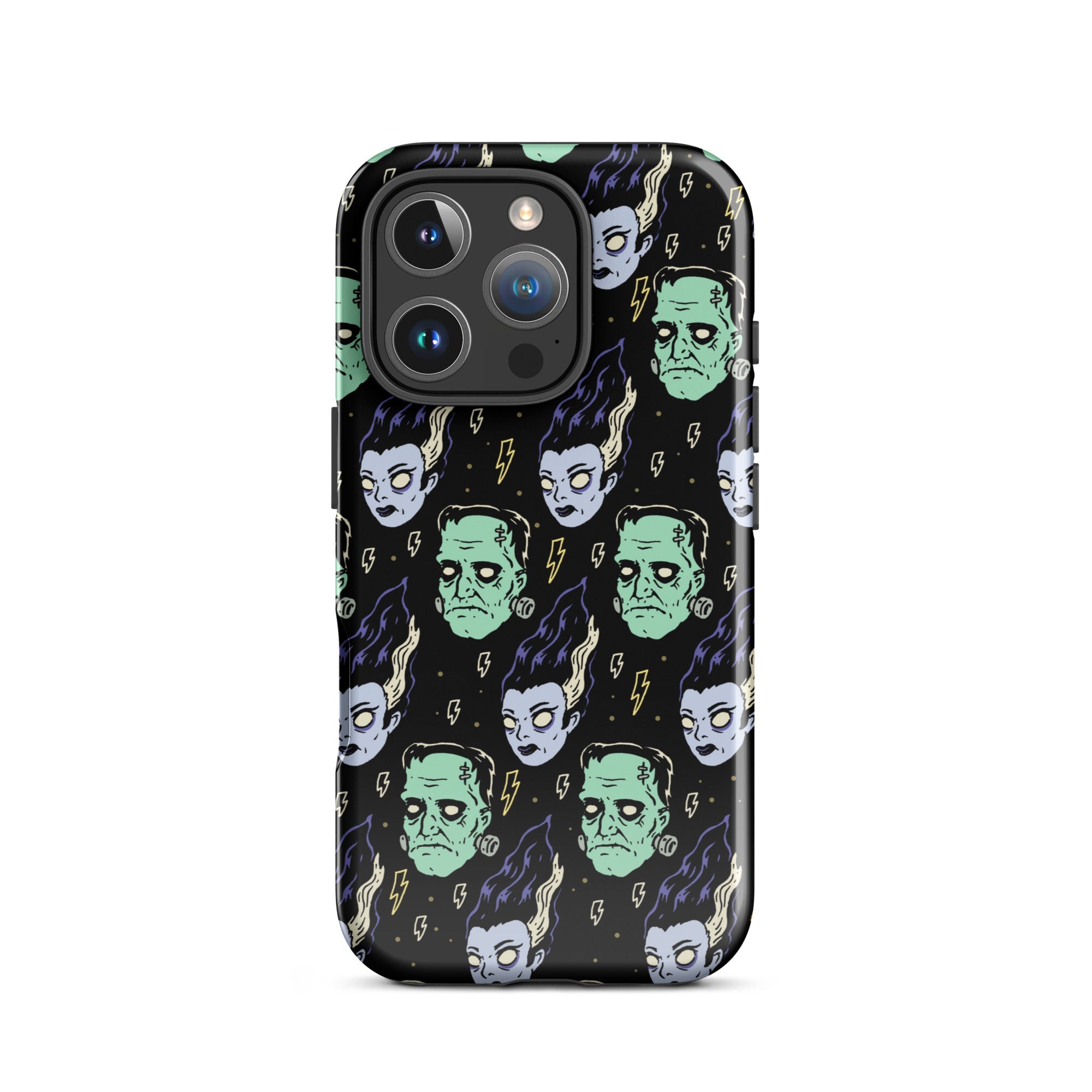 Murder Apparel Frankenstein And Bride iPhone Case