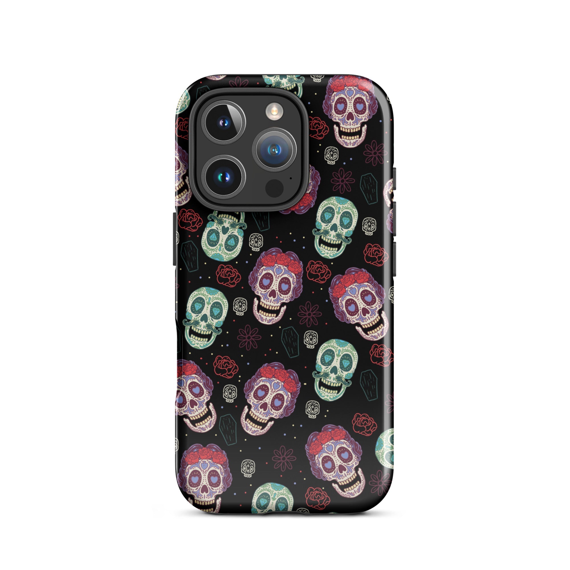 Murder Apparel Sugar Skulls iPhone Case