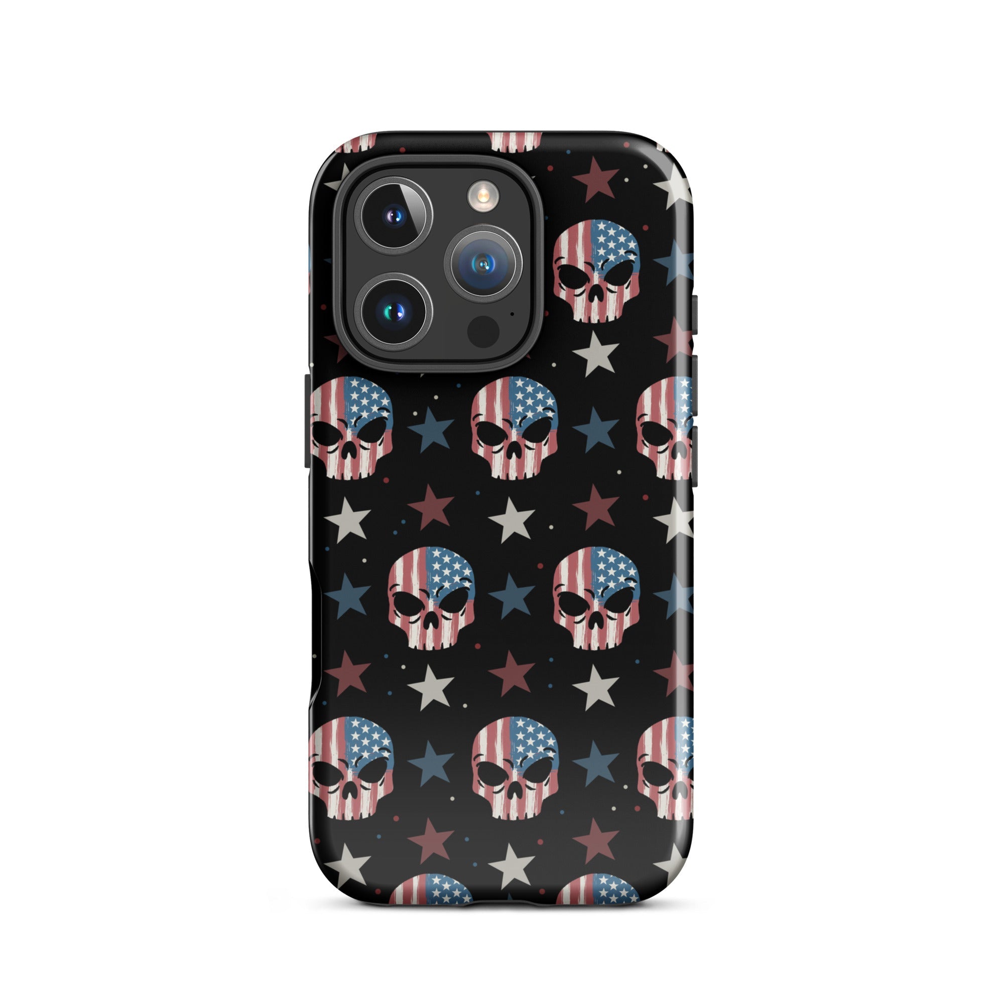 Murder Apparel USA Skull iPhone Case