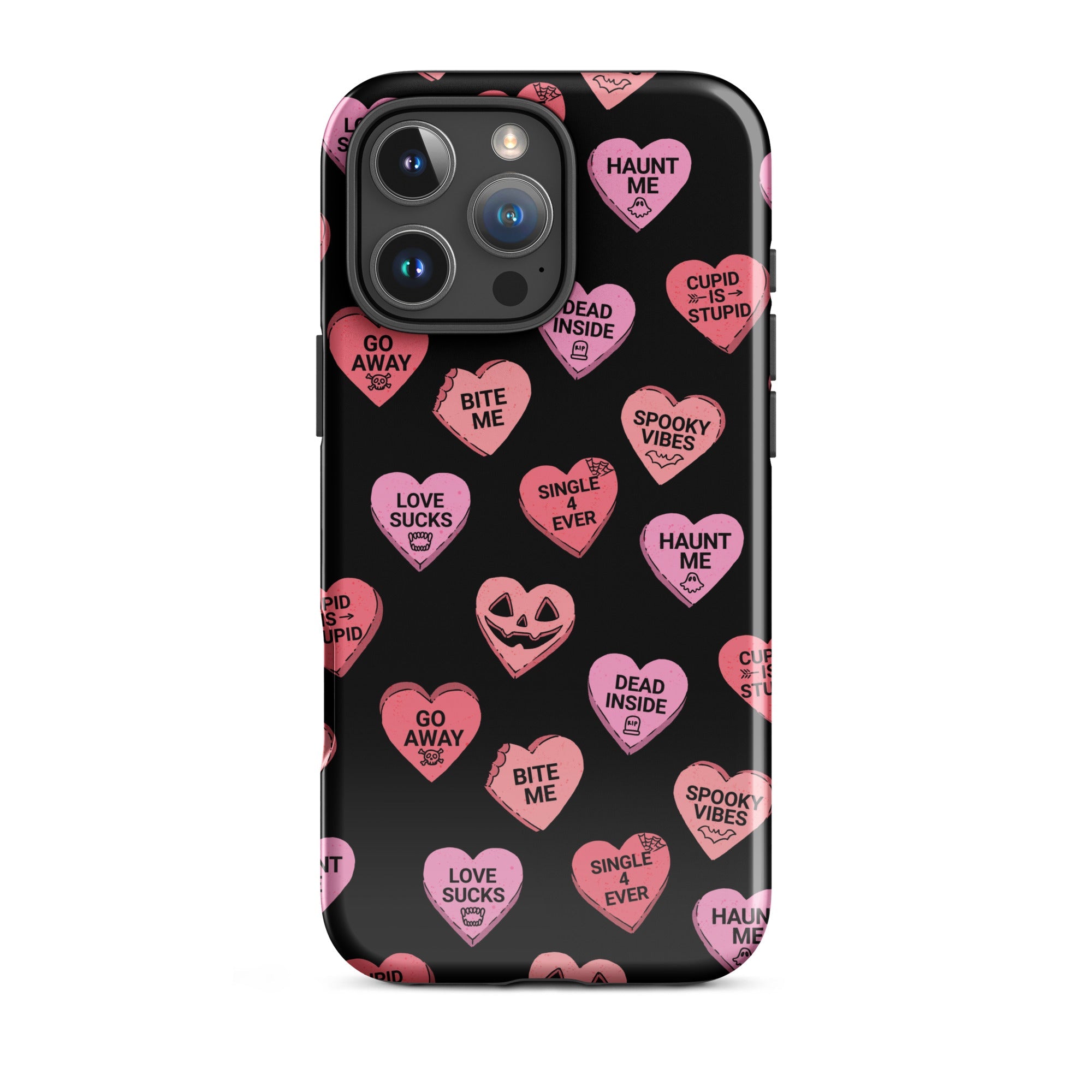 Murder Apparel Candy Hearts iPhone Case