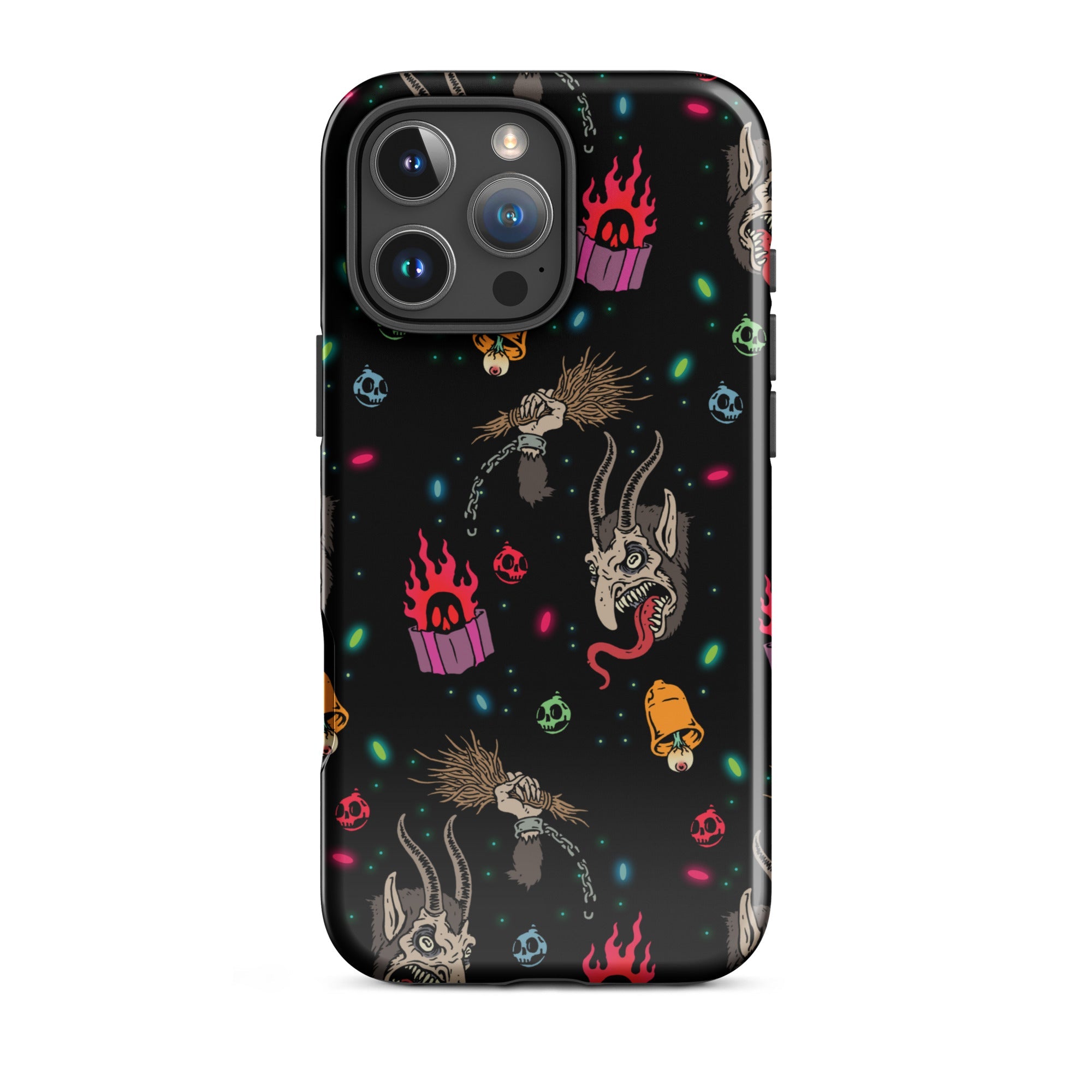 Murder Apparel Merry Krampus iPhone Case