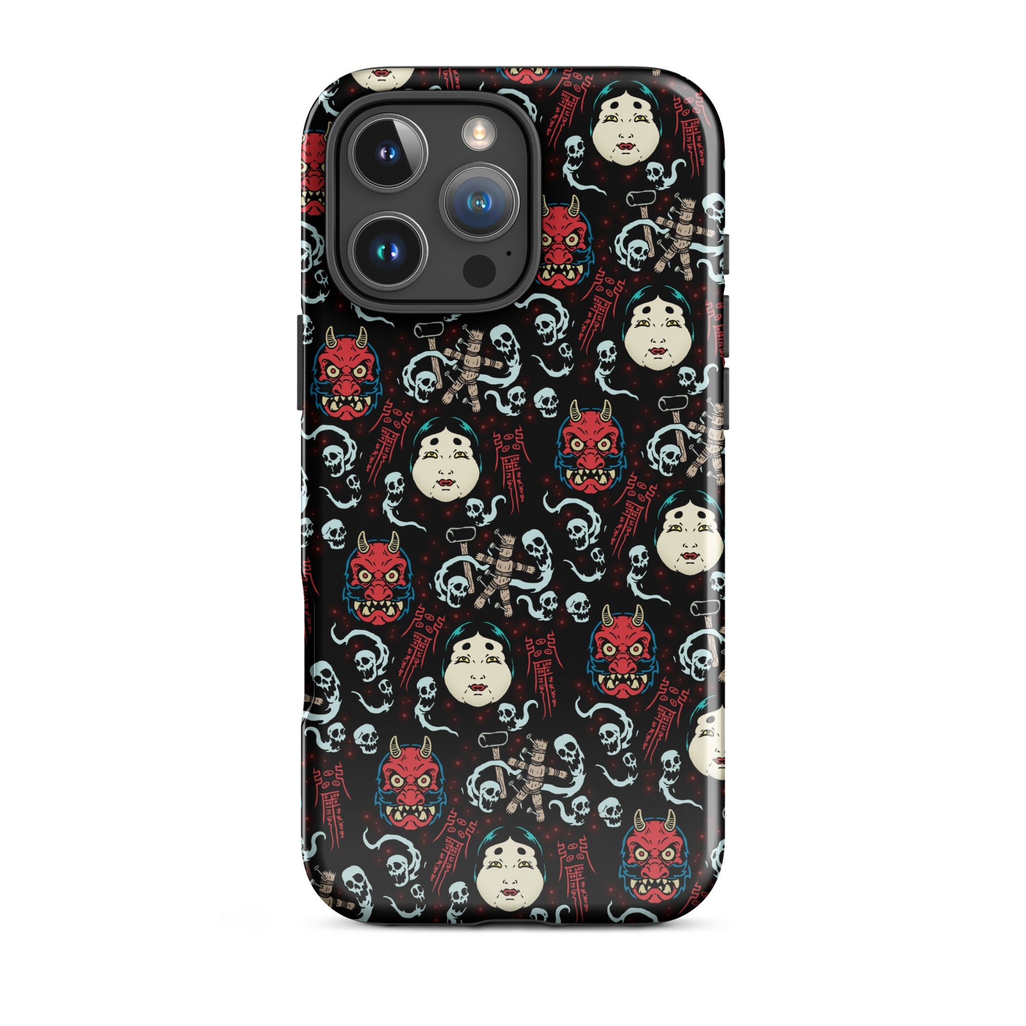 Murder Apparel Japanese Curse iPhone Case
