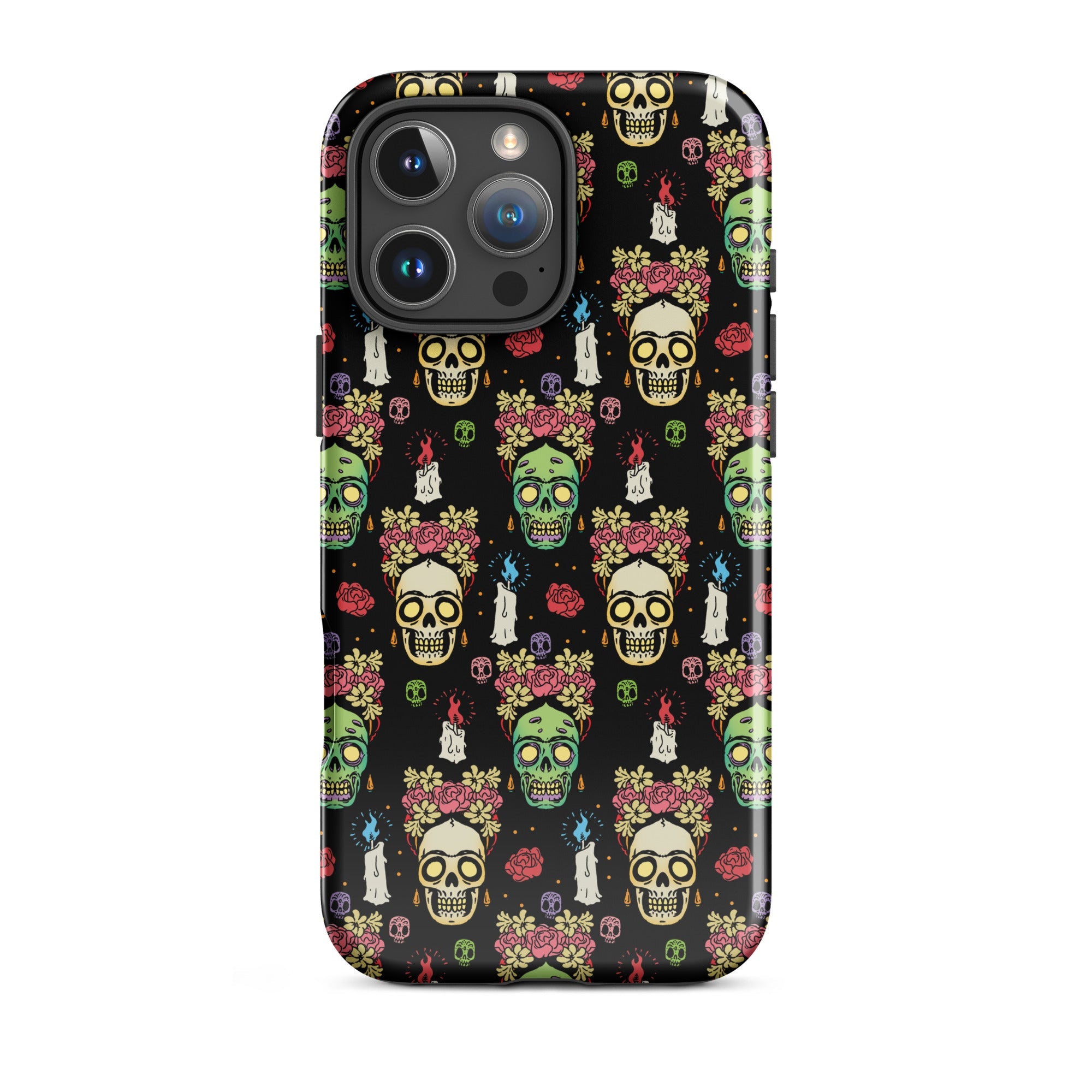 Murder Apparel Frida Kahlo Skull iPhone Case