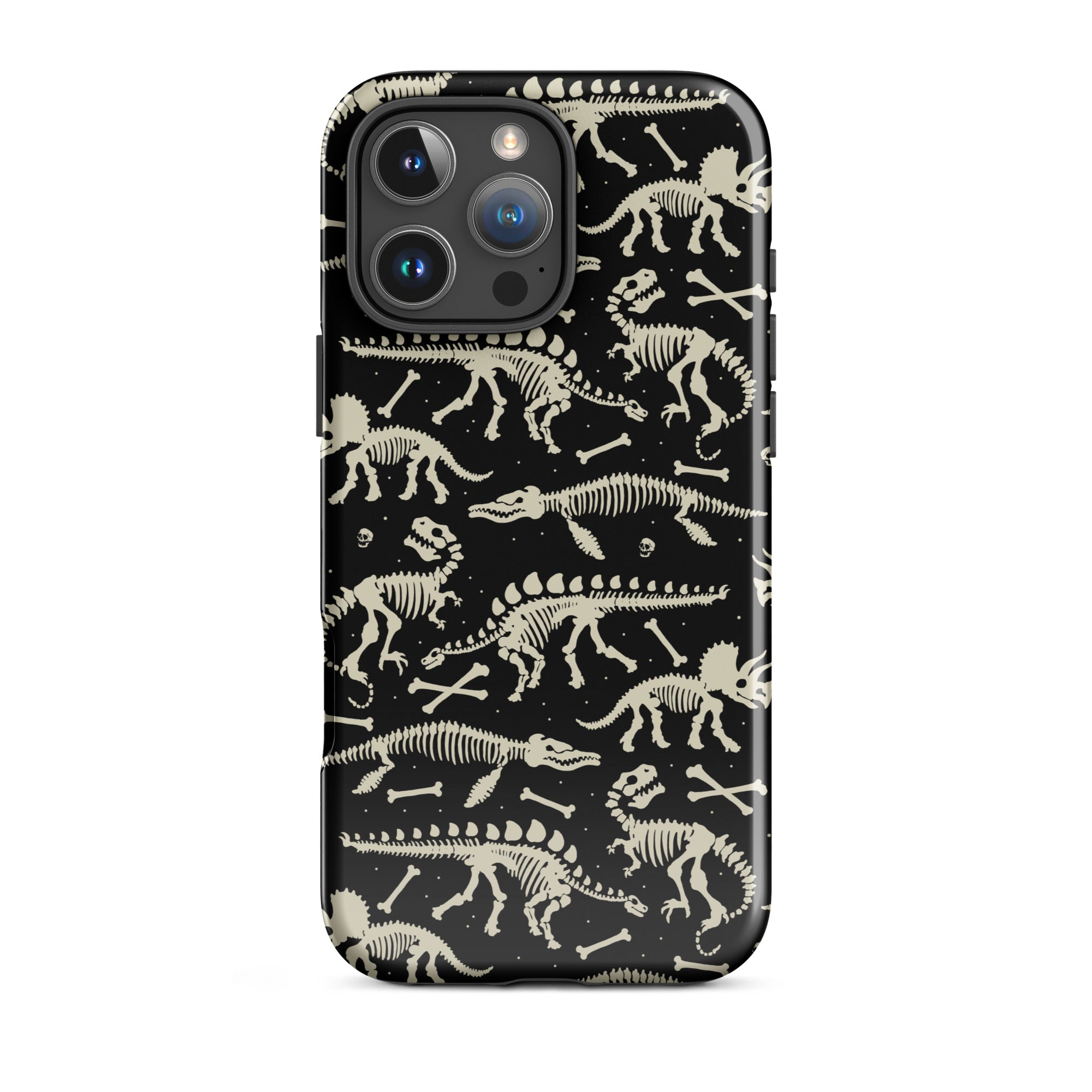 Murder Apparel Dinosaur Fossils iPhone Case