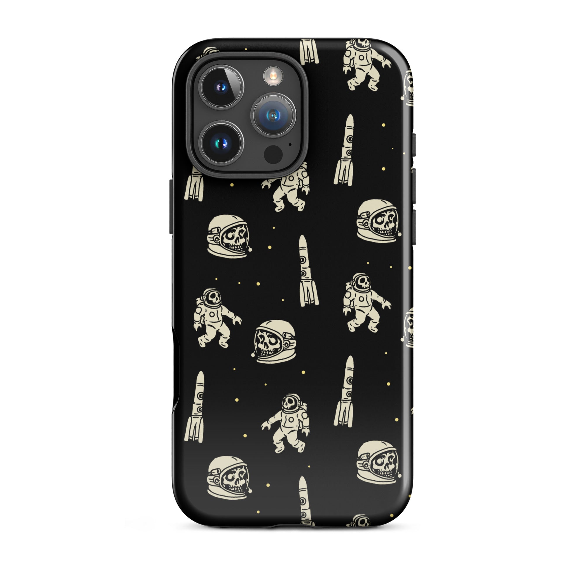 Murder Apparel Astronaut Skull iPhone Case