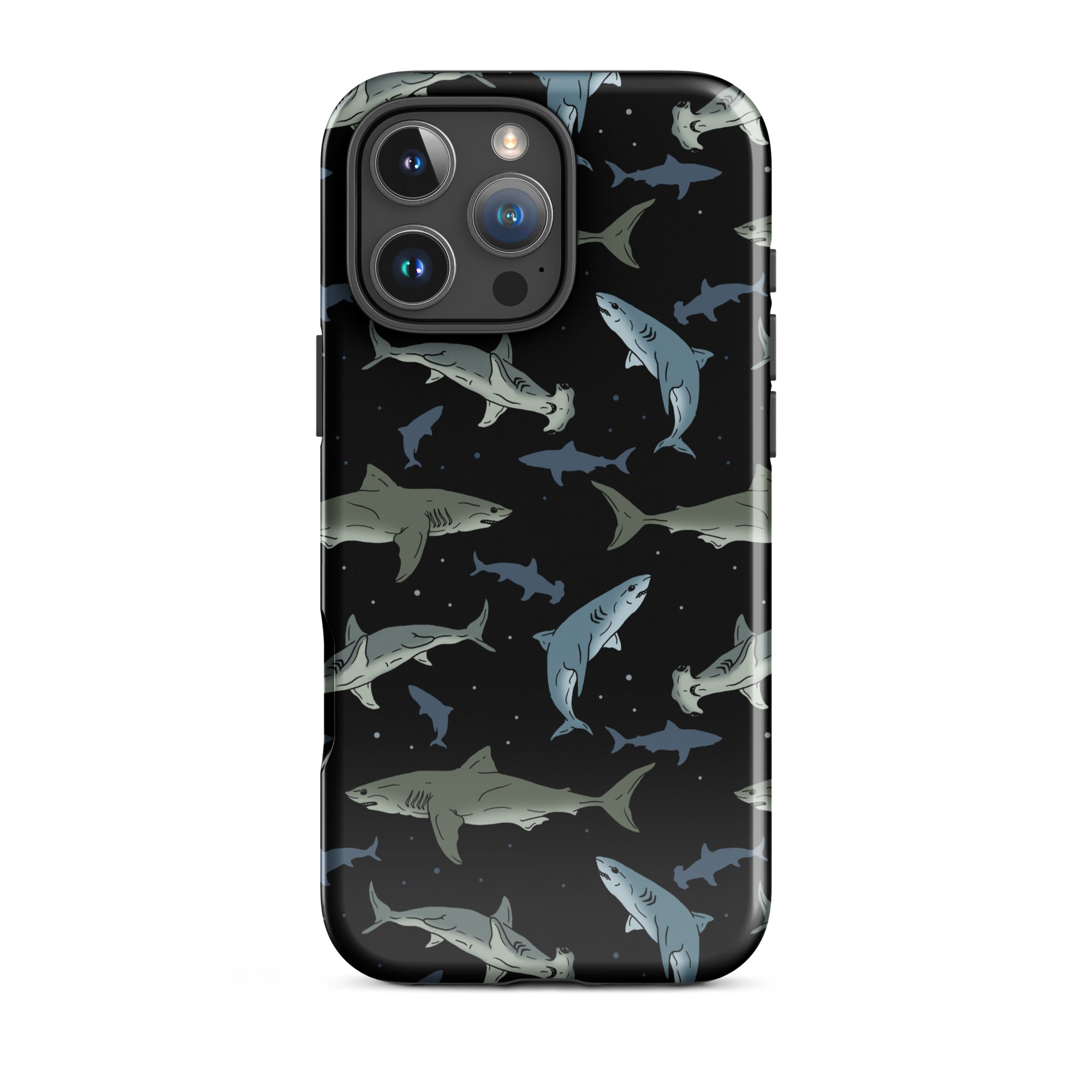 Murder Apparel Shark Infested iPhone Case