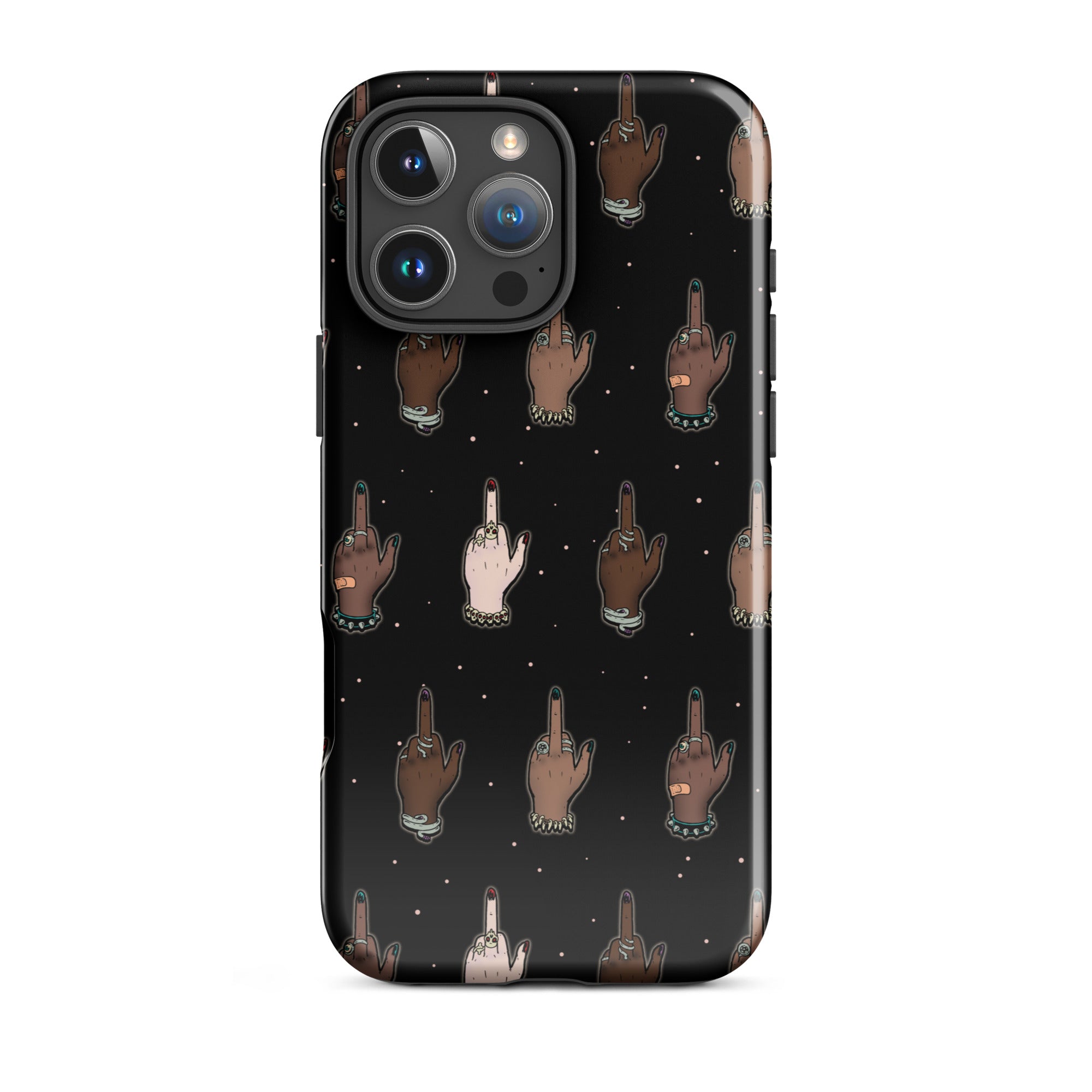 Murder Apparel Fuck Racism iPhone Case