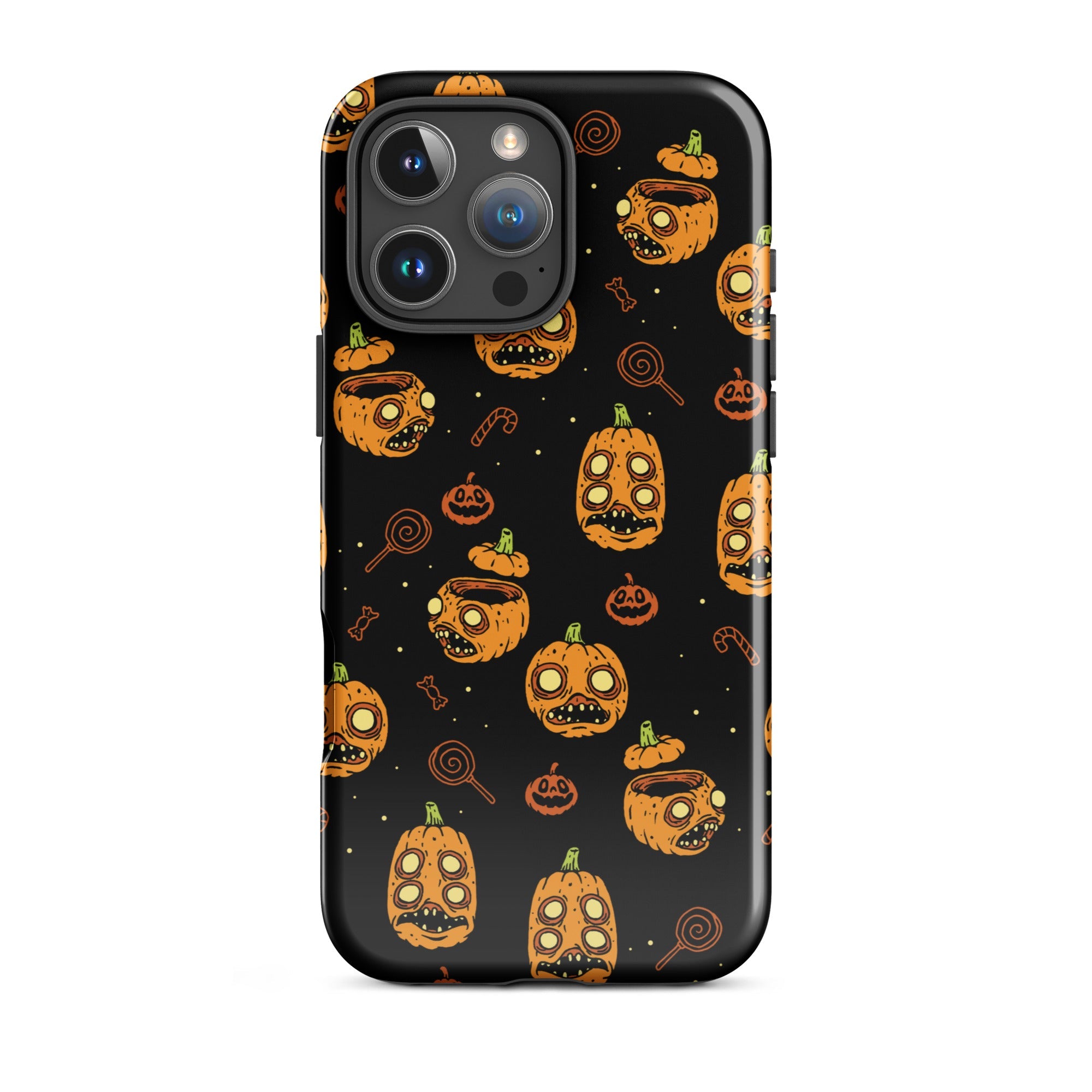 Murder Apparel Zombie Pumpkins iPhone Case