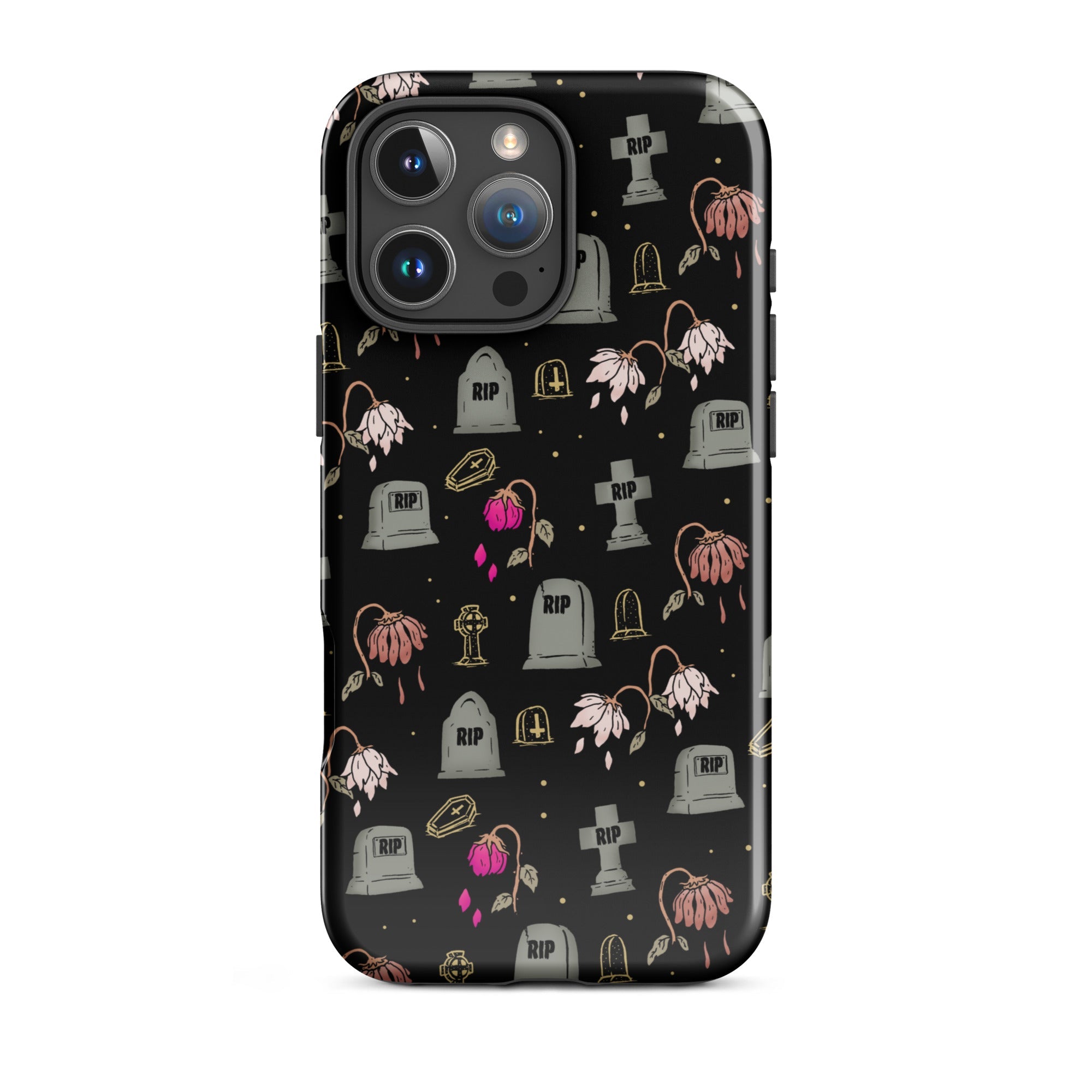 Murder Apparel Cemetery iPhone Case