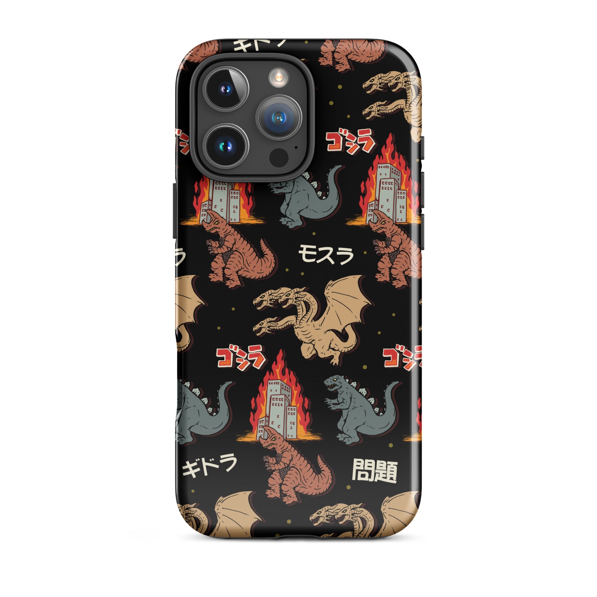 Murder Apparel Godzilla And Friends iPhone Case