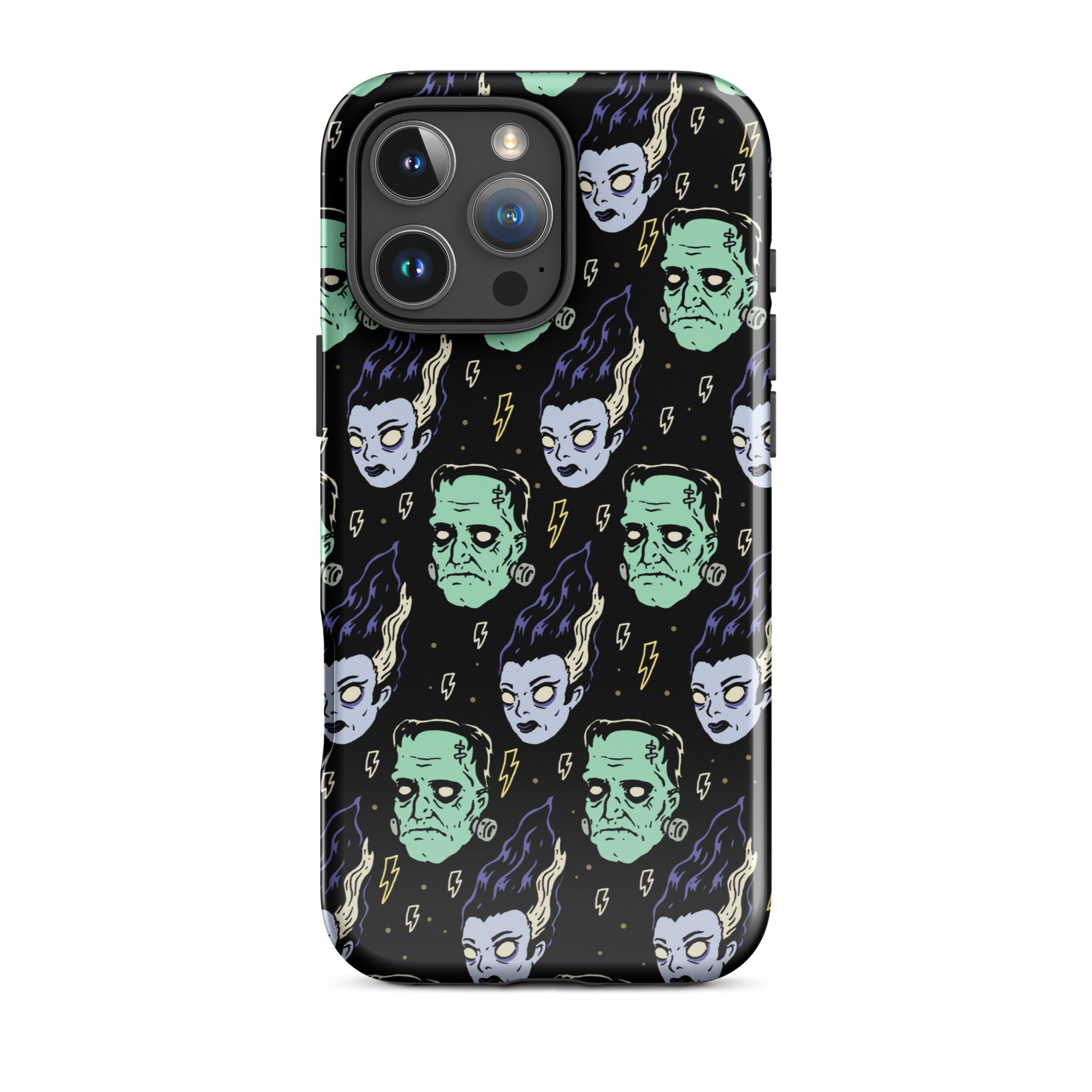 Murder Apparel Frankenstein And Bride iPhone Case
