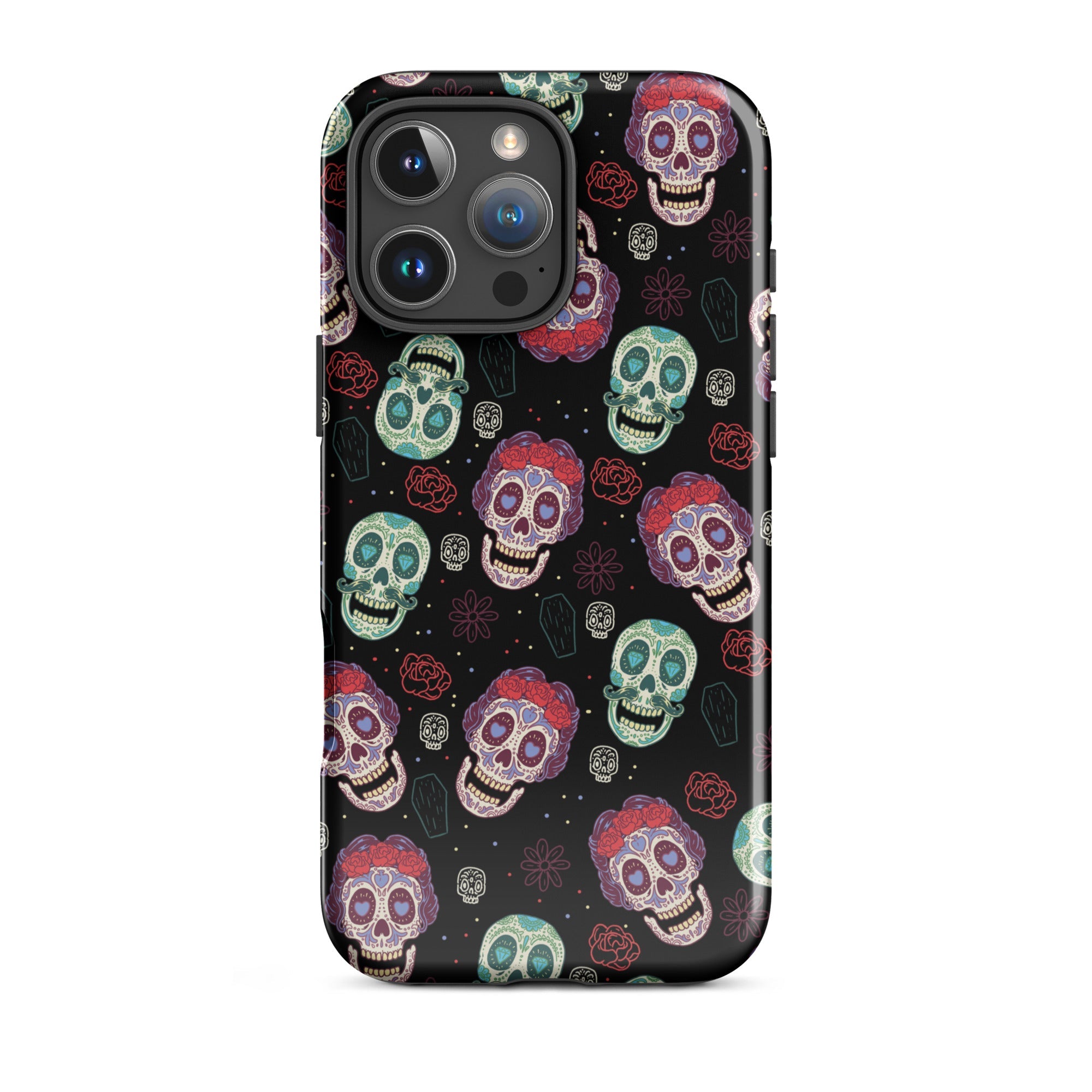 Murder Apparel Sugar Skulls iPhone Case