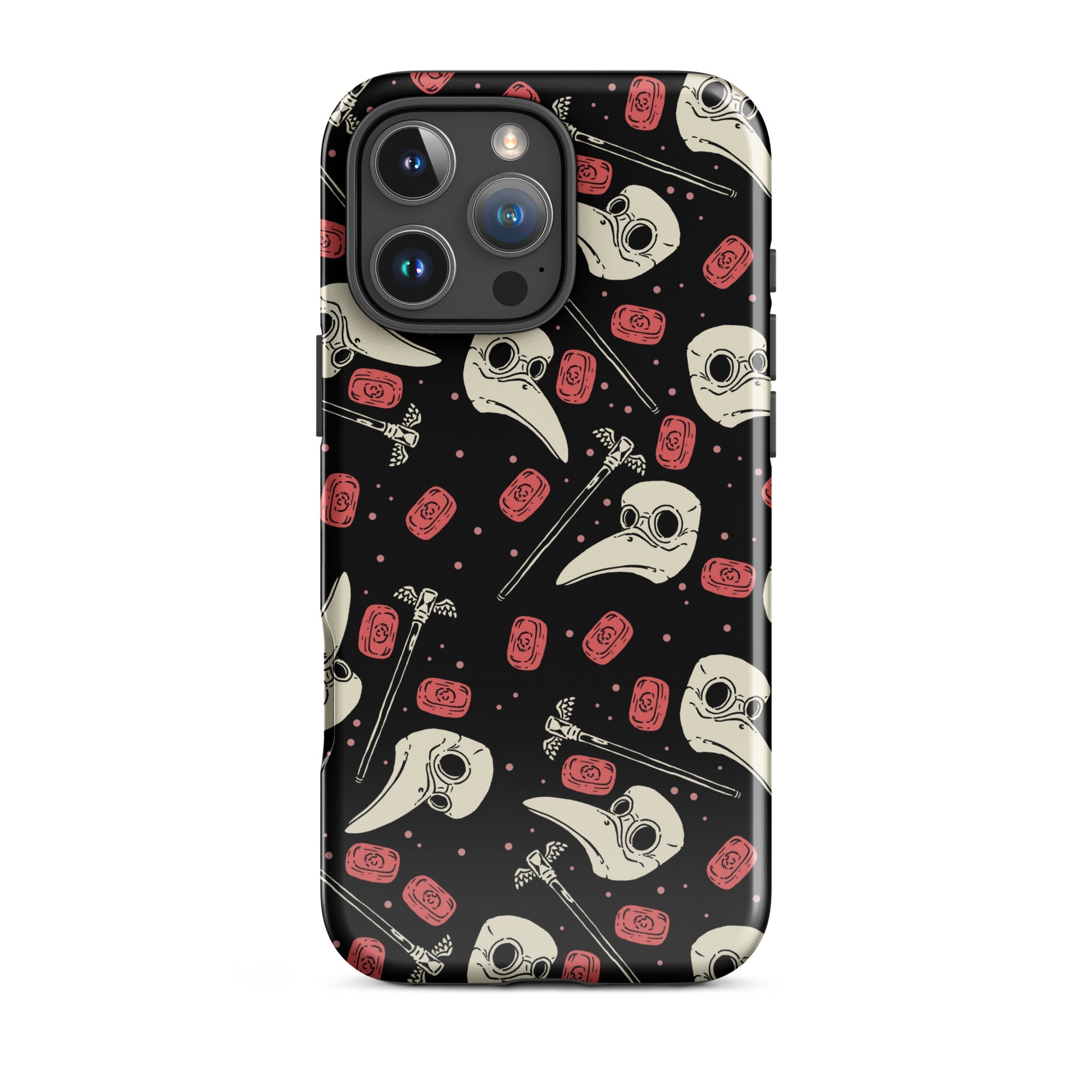 Murder Apparel Plague Doctor Soap iPhone Case