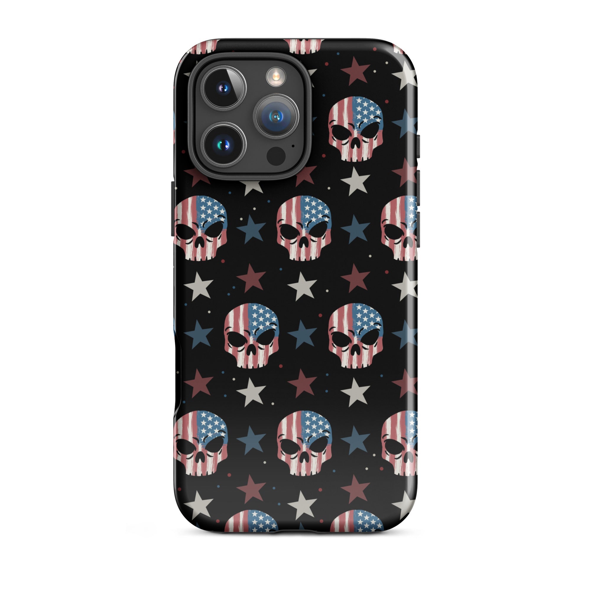 Murder Apparel USA Skull iPhone Case