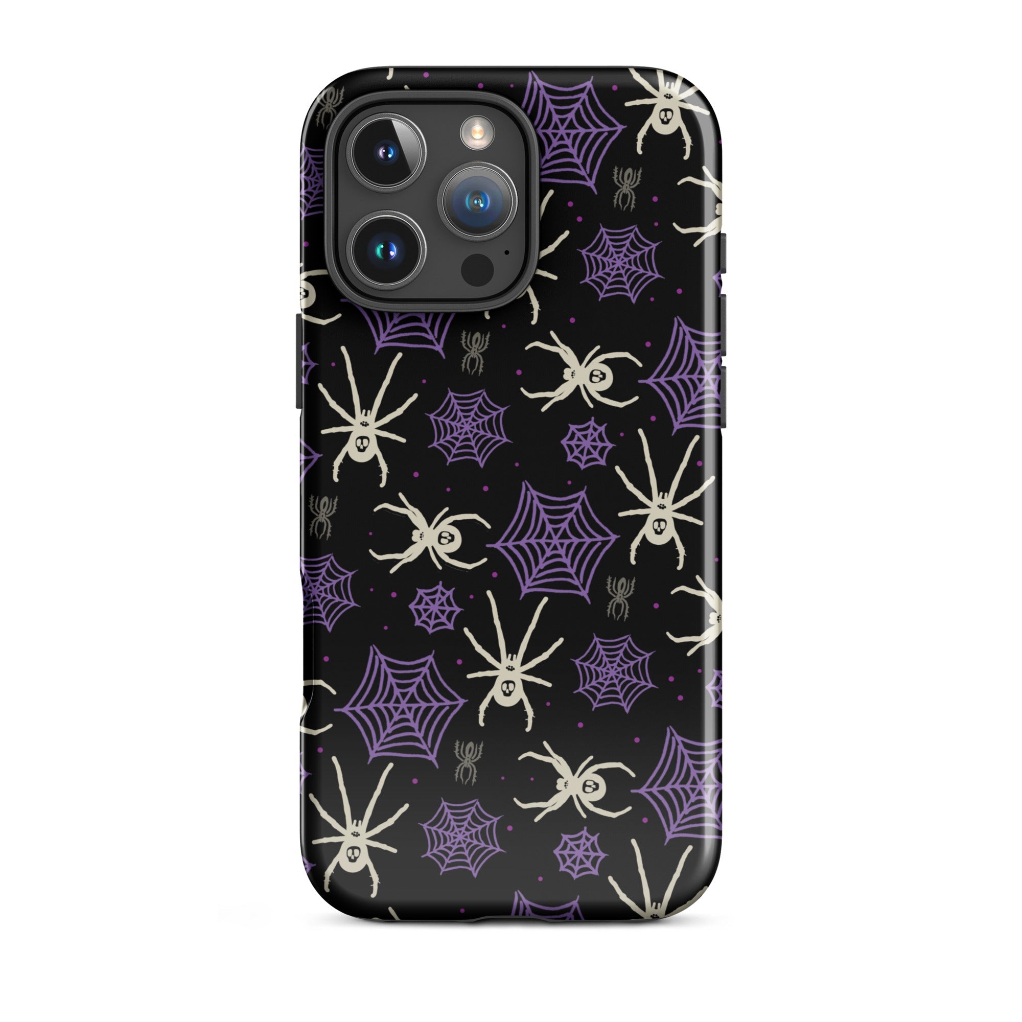 Murder Apparel Spider Webs iPhone Case