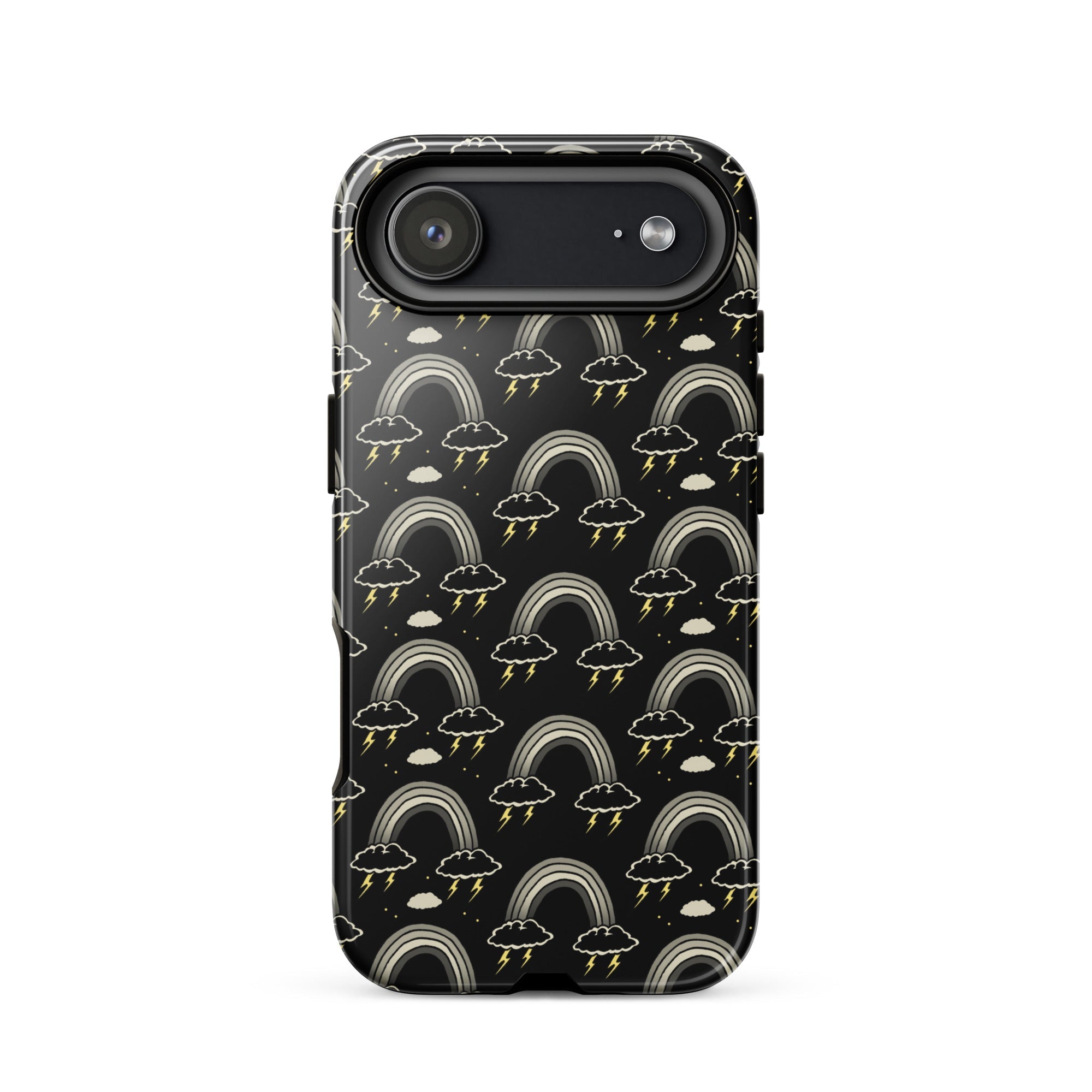 Murder Apparel Goth Rainbow Emo iPhone Case