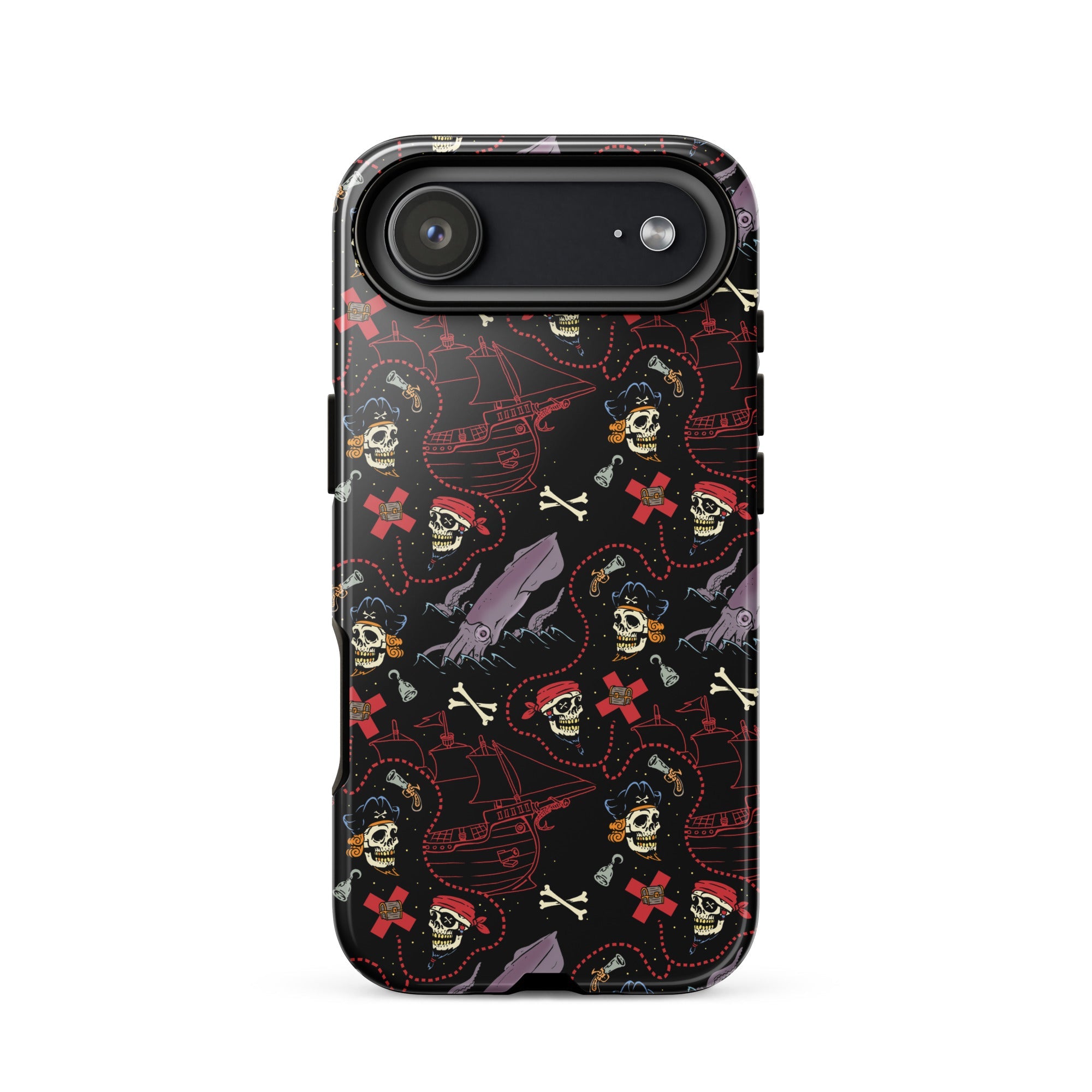 Murder Apparel Pirate Skulls iPhone Case