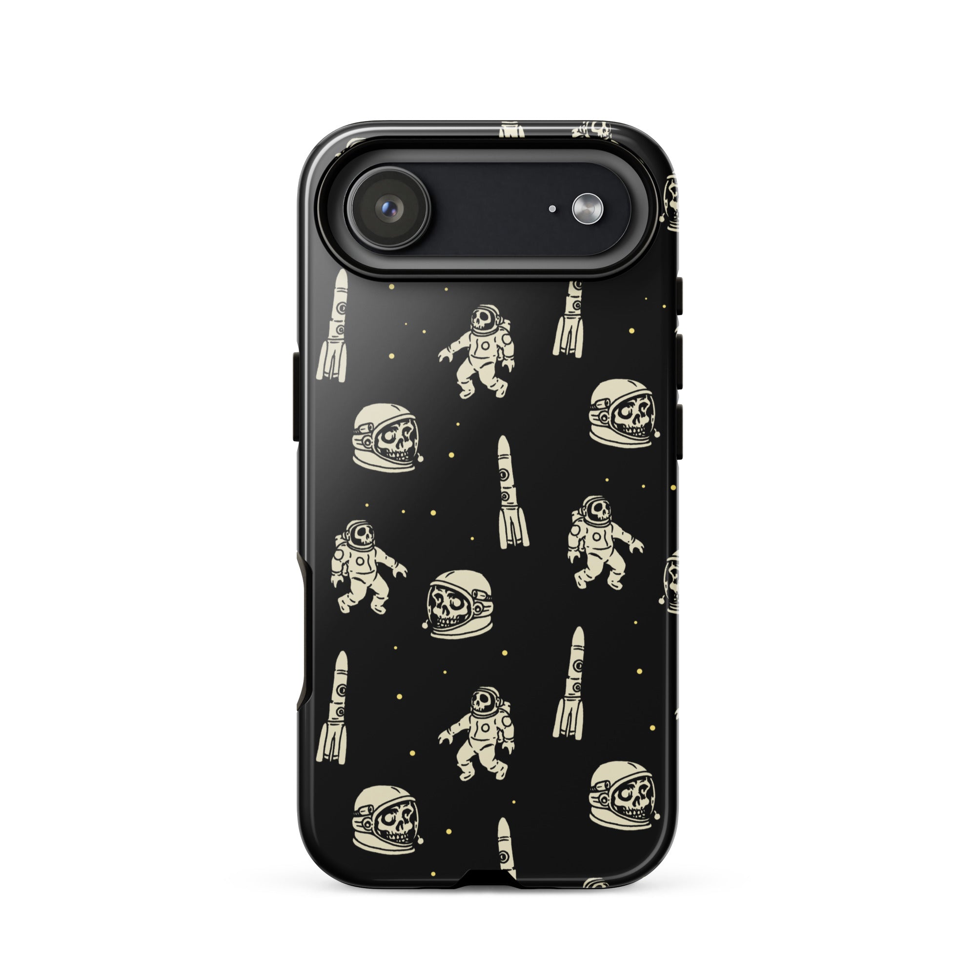 Murder Apparel Astronaut Skull iPhone Case