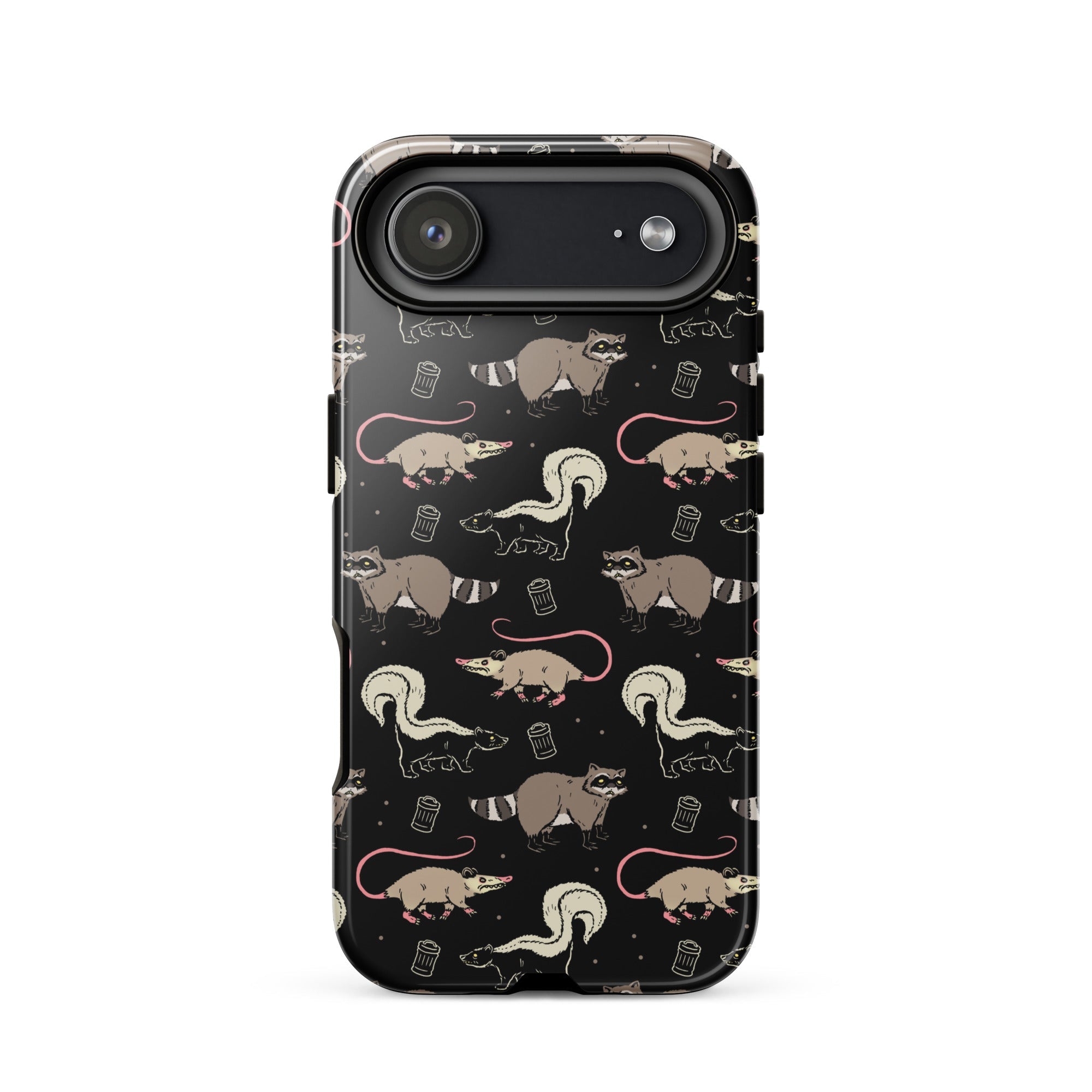 Murder Apparel Garbage Cats iPhone Case