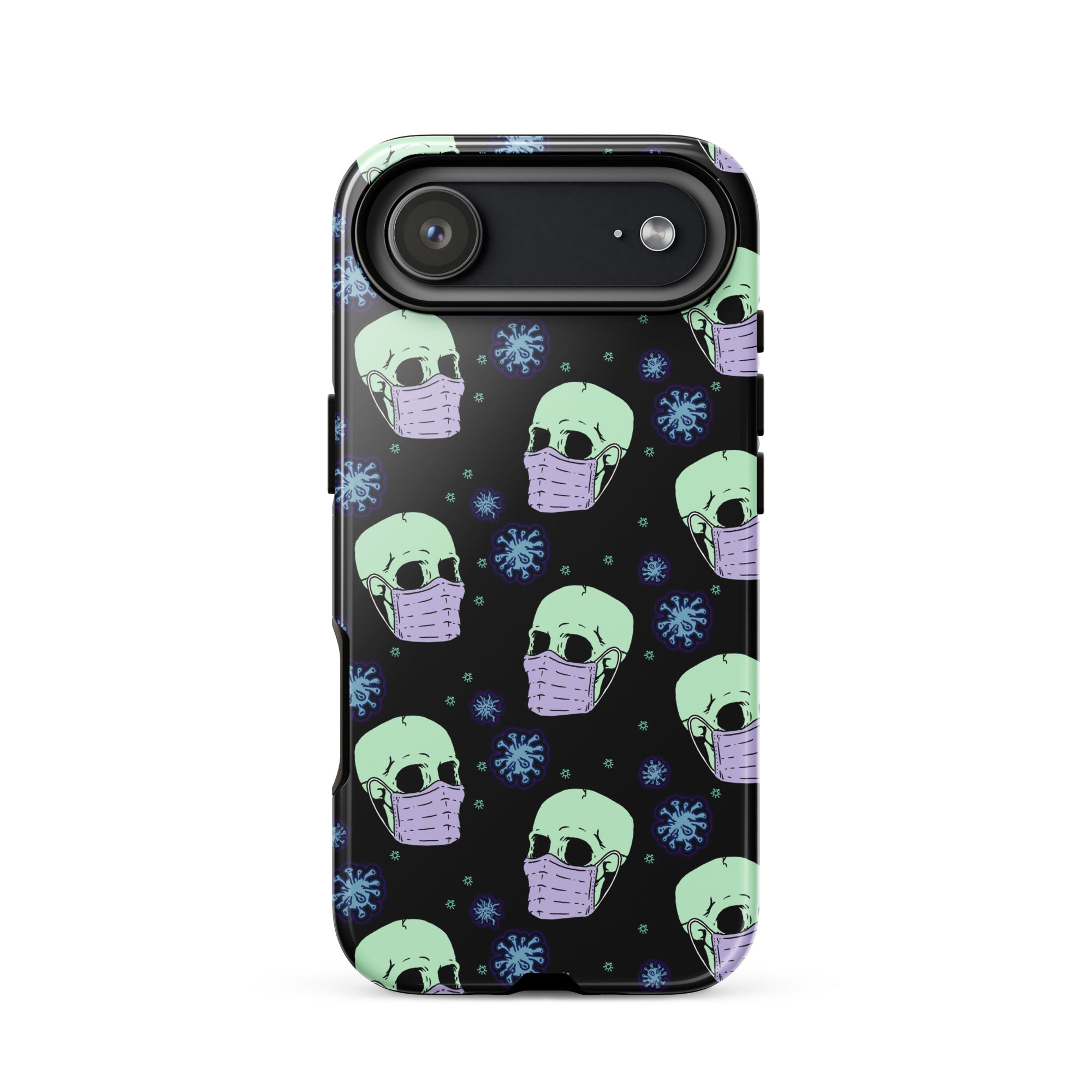 Murder Apparel Virus Skull iPhone Case