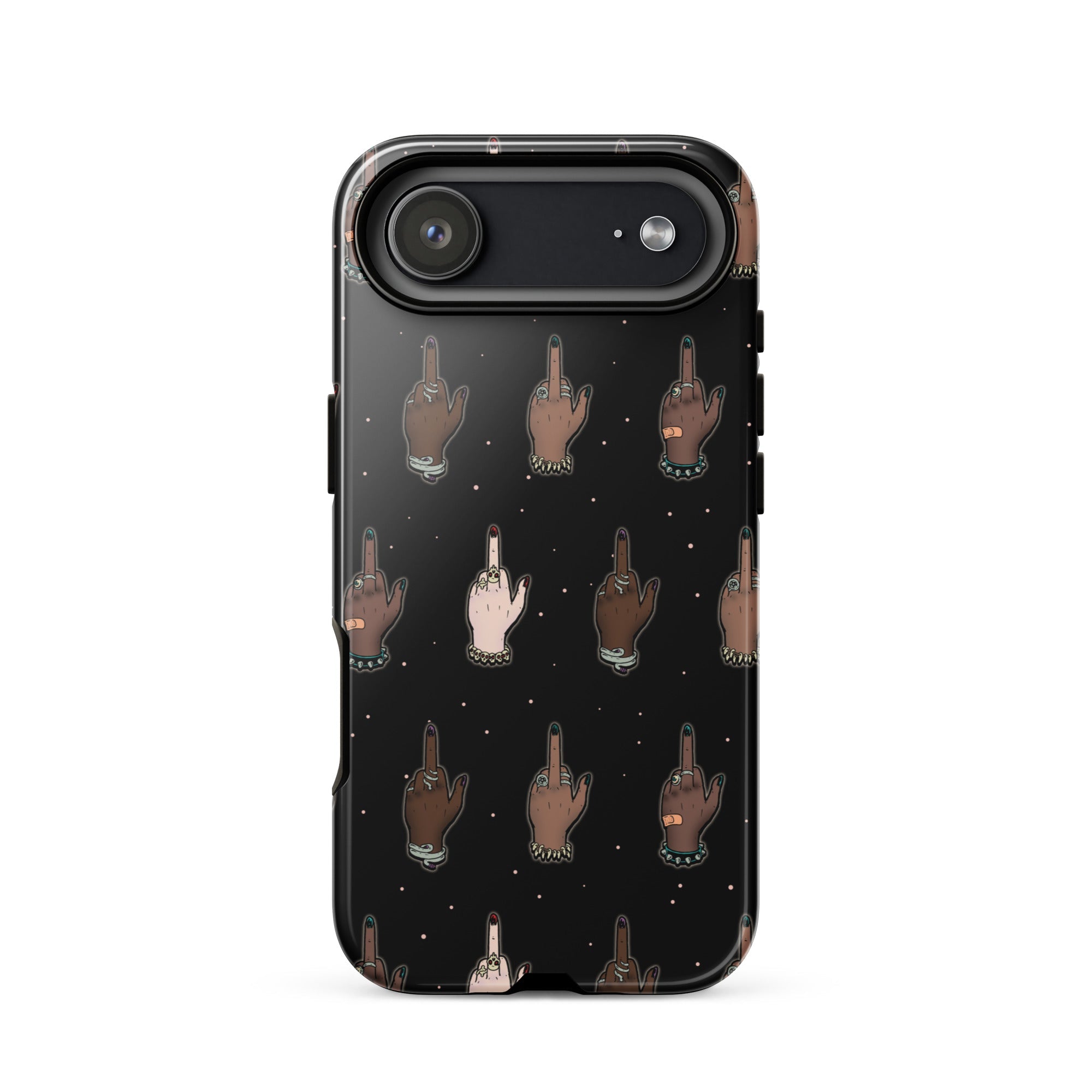 Murder Apparel Fuck Racism iPhone Case